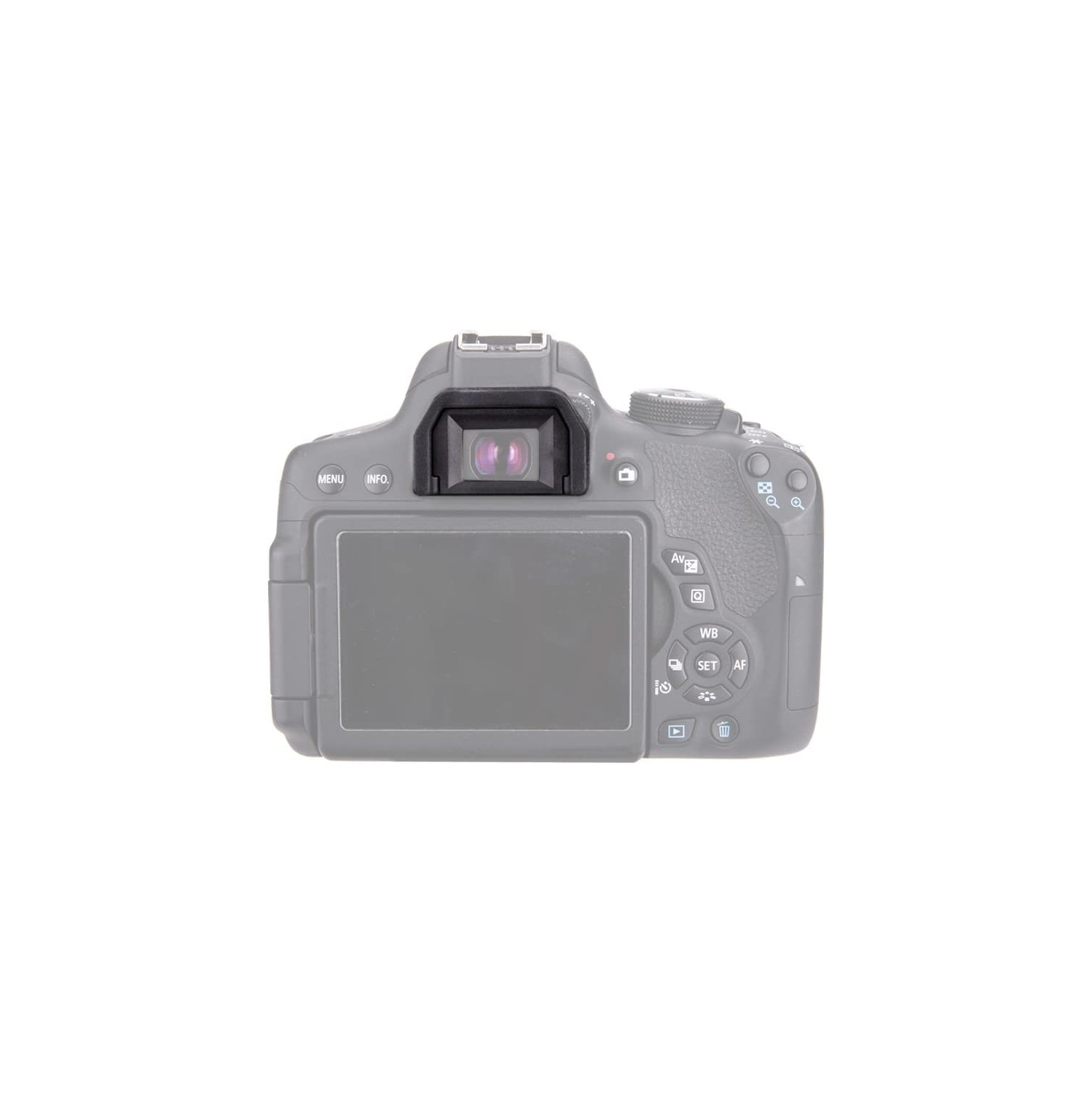 2 Pack Camera Eyecup Eyepiece Eye Cup for Canon EOS Rebel T6 T7 T5 T3 T100 4000D SL3 SL2 SL1 T8i T7i T6s T6i T5i T4i T3i T2i T1i XSi XTi XT XS