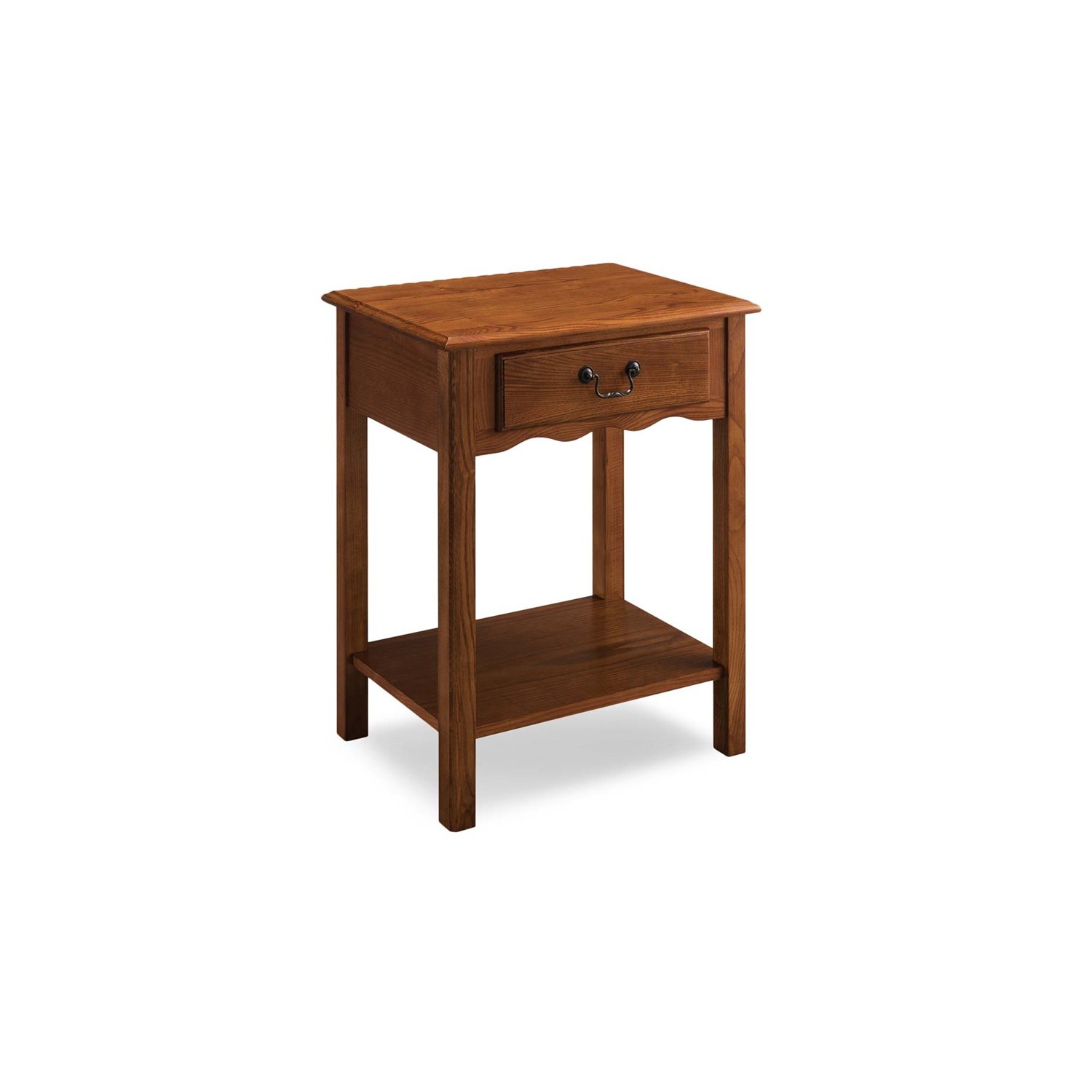 Leick Favorite Finds 1 Drawer Nightstand in Medium Oak