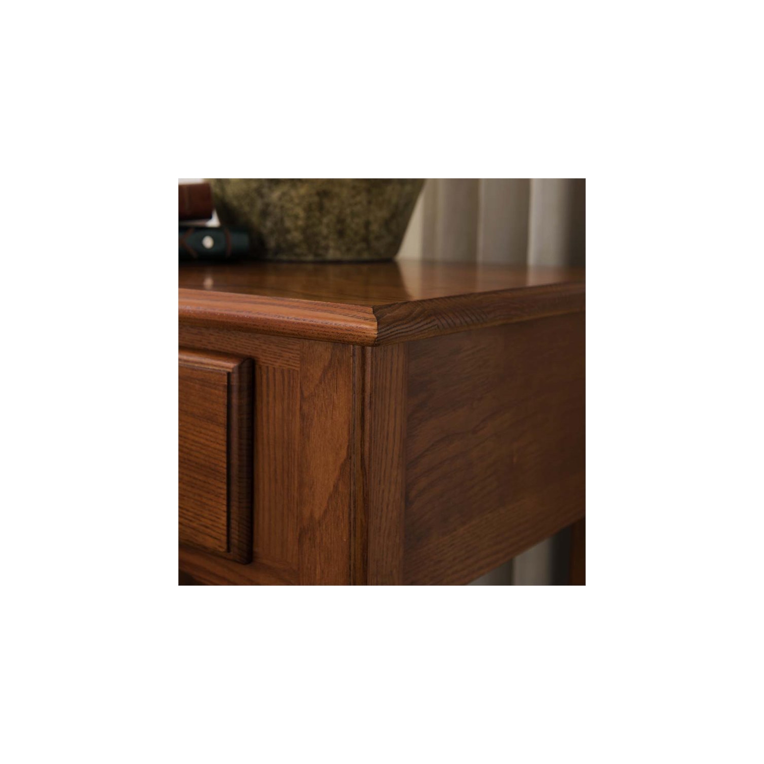 Leick Favorite Finds 1 Drawer Nightstand in Medium Oak
