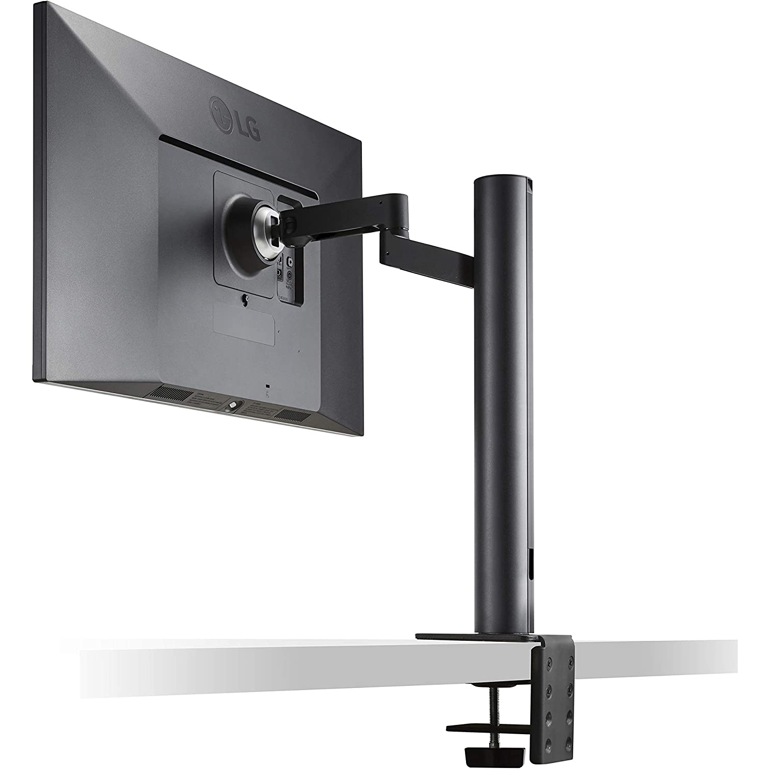 LG ultrafine 27 po UHD 4K IPS 4K, gamme de couleurs sRVB 99 %, DisplayHDR 400, USB-C, Support Ergo