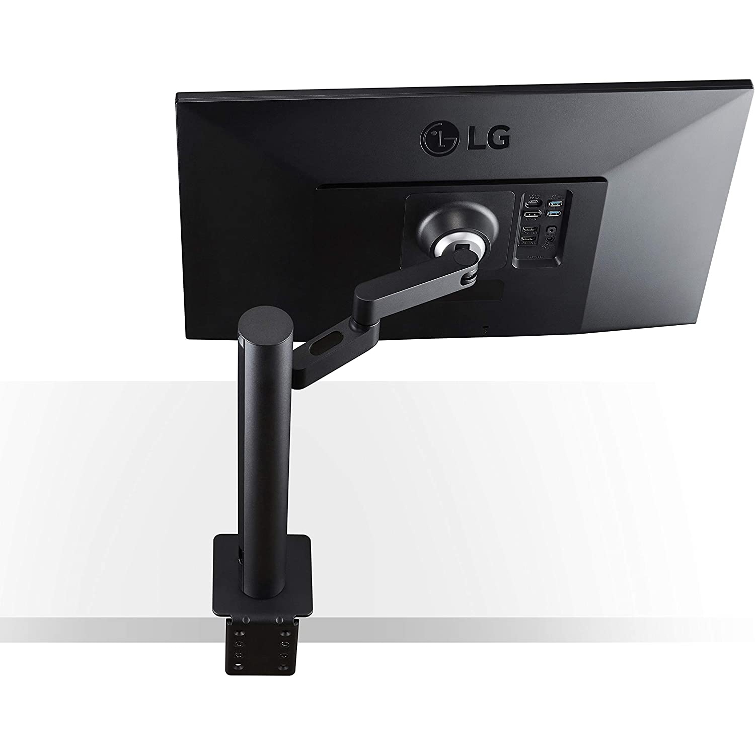 LG ultrafine 27 po UHD 4K IPS 4K, gamme de couleurs sRVB 99 %, DisplayHDR 400, USB-C, Support Ergo