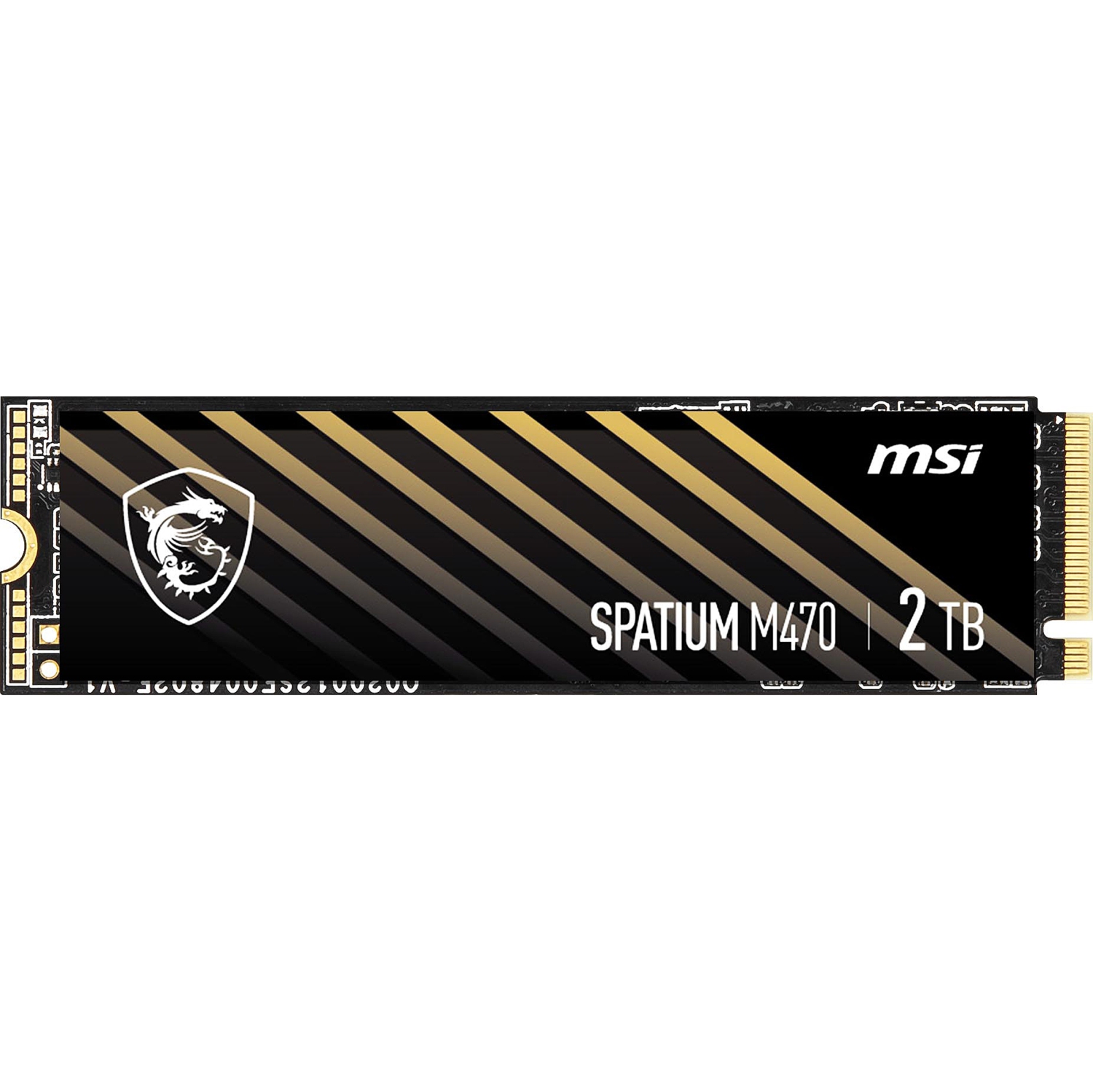 MSI SPATIUM M470 M.2 2280 2TB PCI-Express 4.0 x4, NVMe 1.3 3D NAND Internal Solid State Drive
