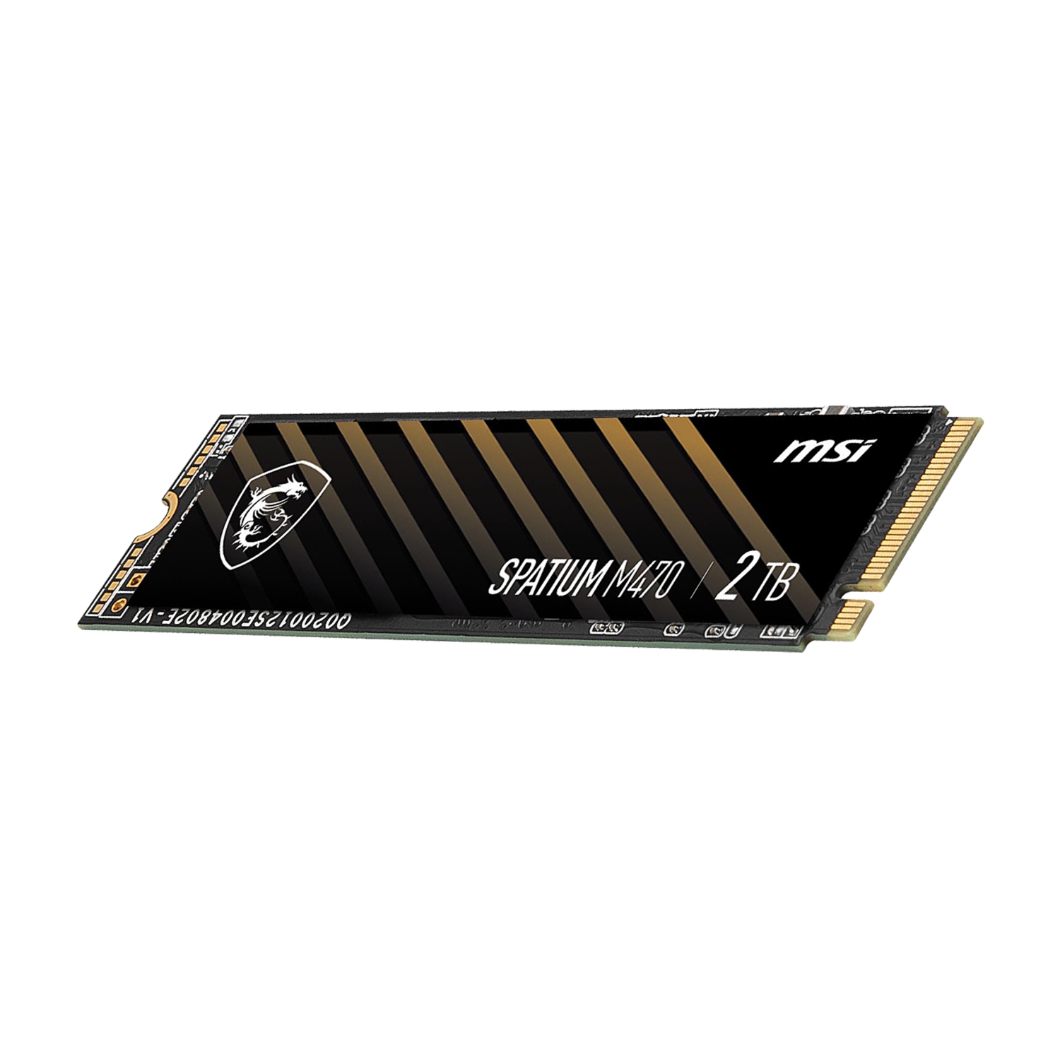 MSI SPATIUM M470 M.2 2280 2TB PCI-Express 4.0 x4, NVMe 1.3 3D NAND Internal Solid State Drive