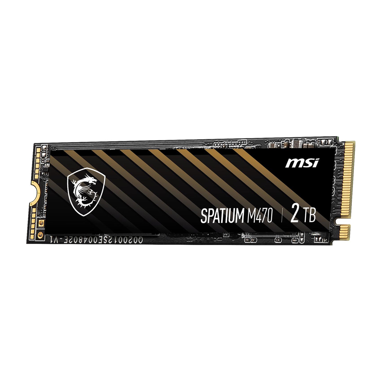 MSI SPATIUM M470 M.2 2280 2TB PCI-Express 4.0 x4, NVMe 1.3 3D NAND Internal Solid State Drive