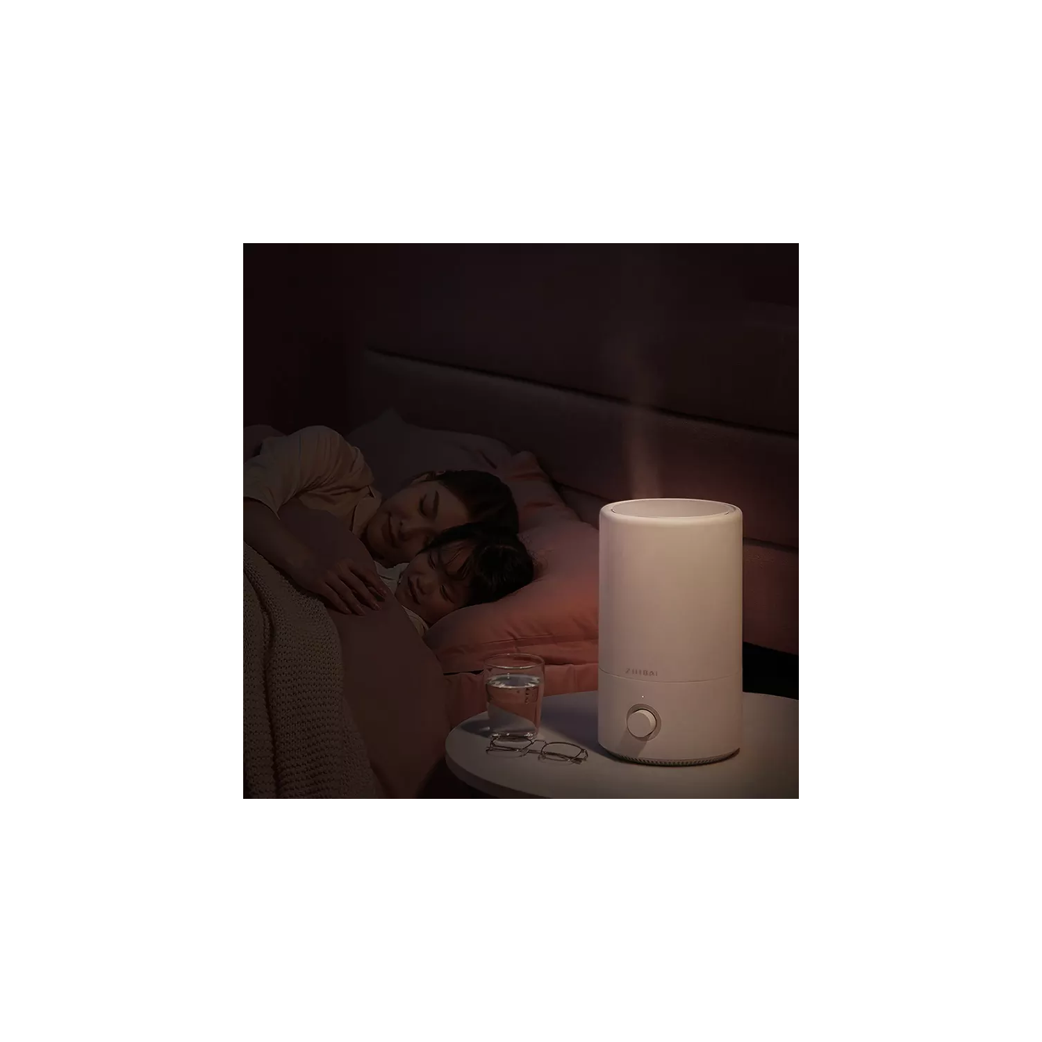 Humidificateur d’air de Zhibai avec réservoir d’eau de 4 l à grande capacité