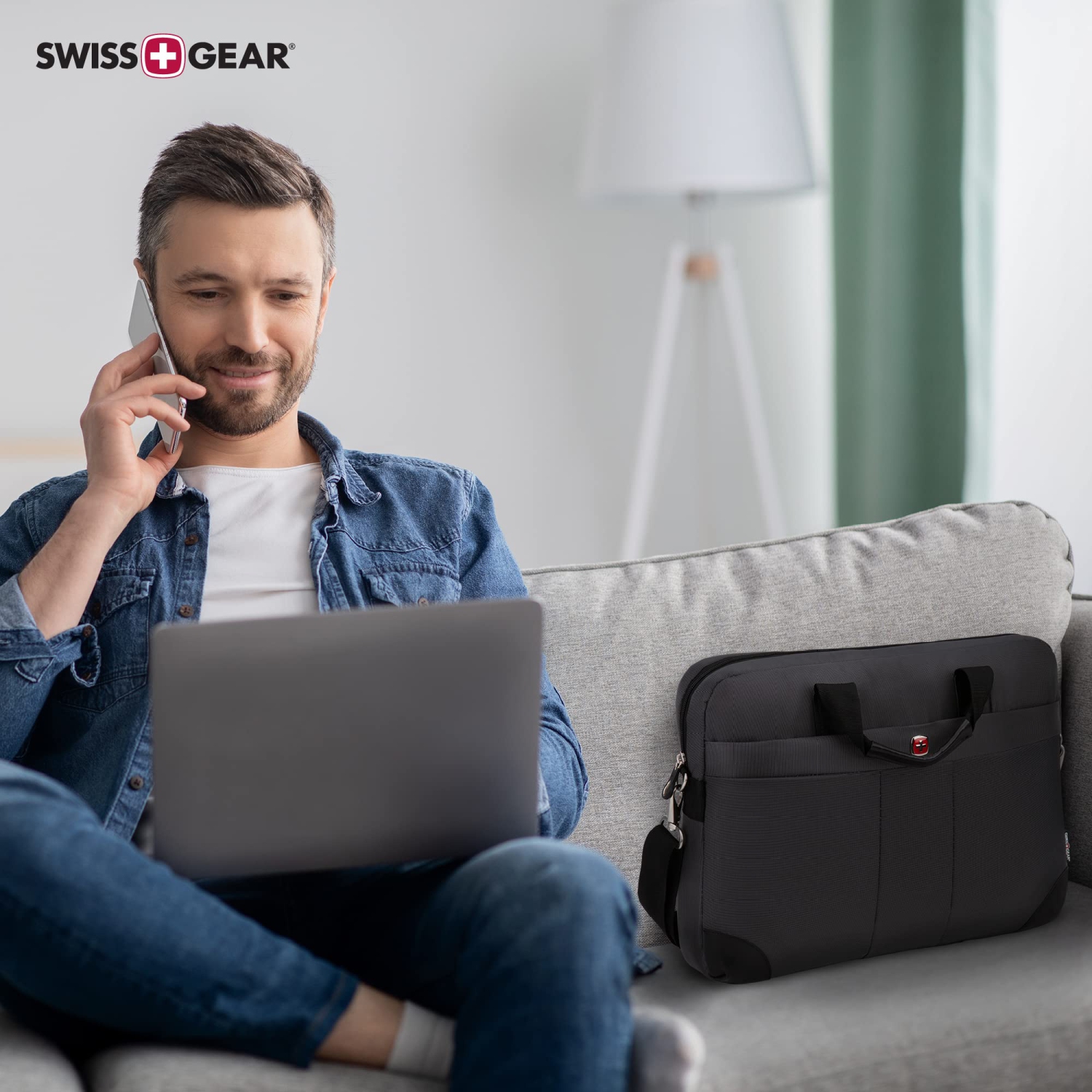 Mallette/sac léger 15,6 po de Swiss Gear pour portable, tablette et sac format légal