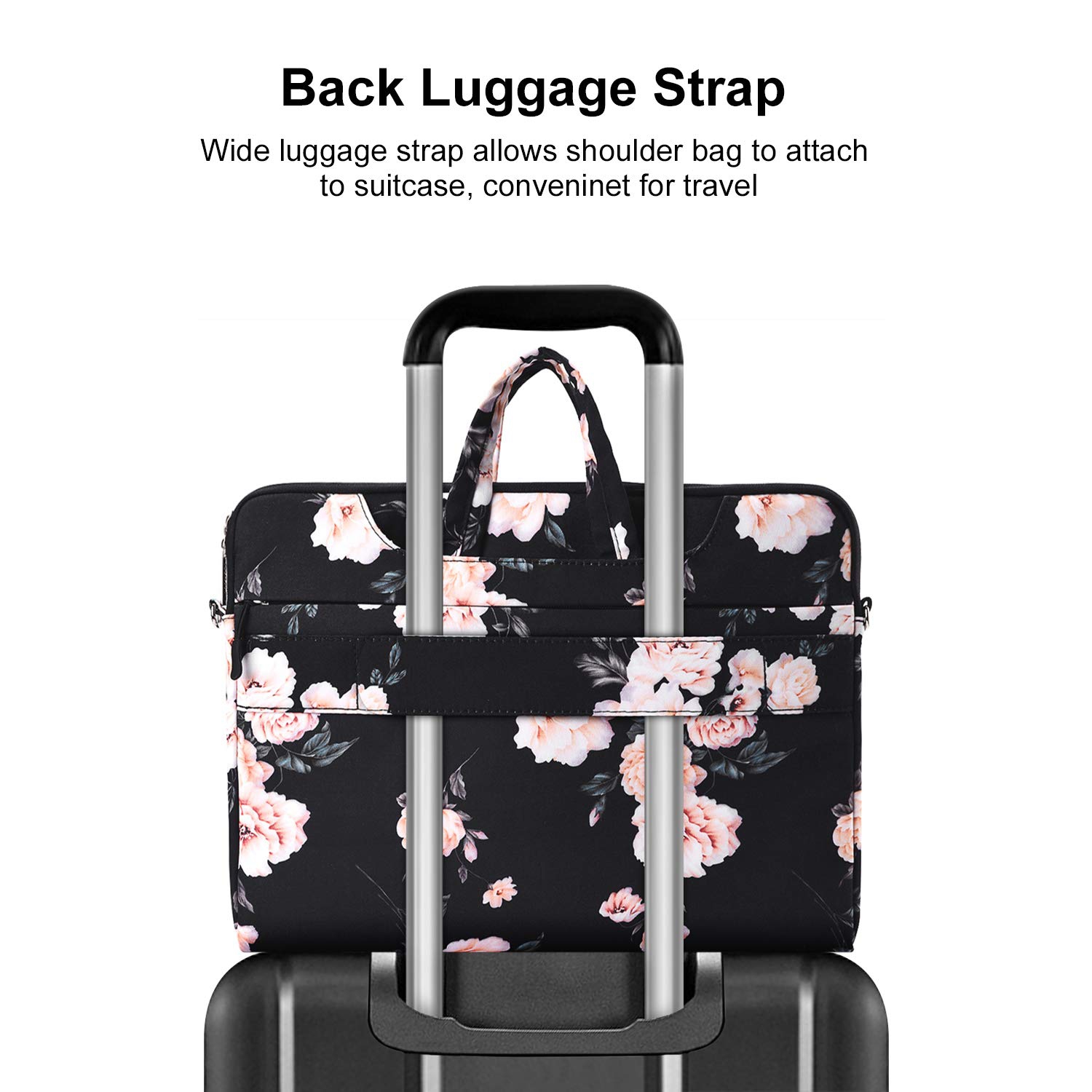 MOSISO Laptop Shoulder Bag Compatible with MacBook Pro 16 inch 2022 2021 M1 A2485/2019-2020 A2141/Pro 15 A1398 & 15-15.6 inc