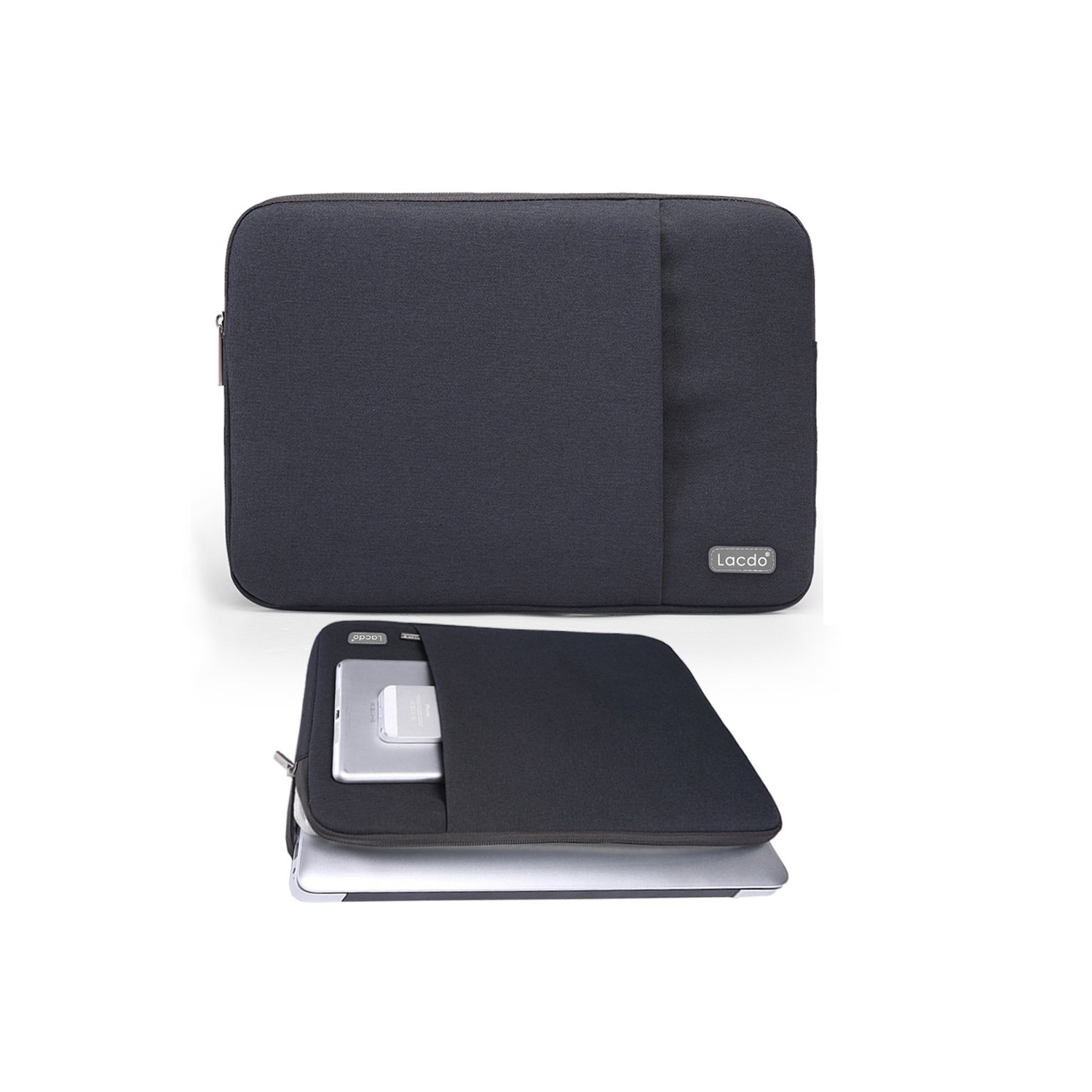 Broonel Black Leather Folio Case - Compatible With Acer Chromebook Spin 314 CP314-1H 14" Convertible Laptop