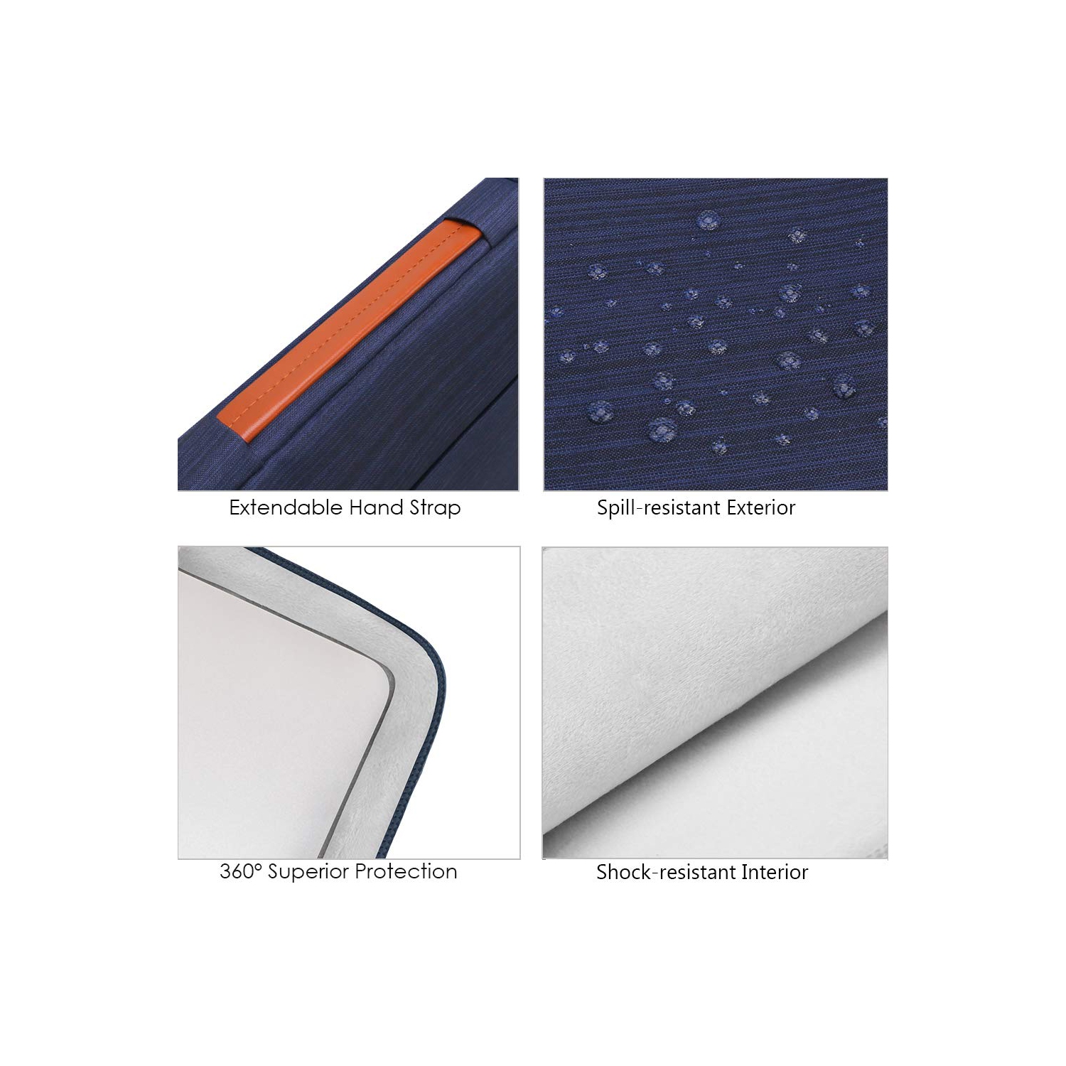 14 inch Laptop Sleeve Case for ASUS VivoBook Zenbook Flip 14 / Chromebook, Lenovo Thinkpad / Ideapad, HP / Elitebook, Dell Latitude, Protective