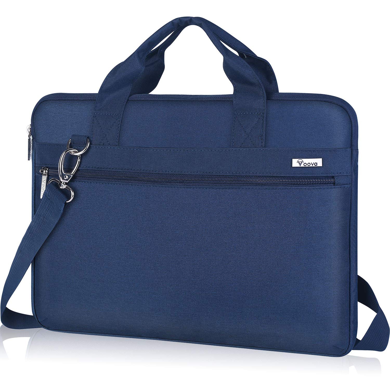 Voova 360° Protective Laptop Bag Case 14-15.6 Inch, Waterproof Slim Computer Sleeve Cover Compatible with MacBook Pro 15/16,