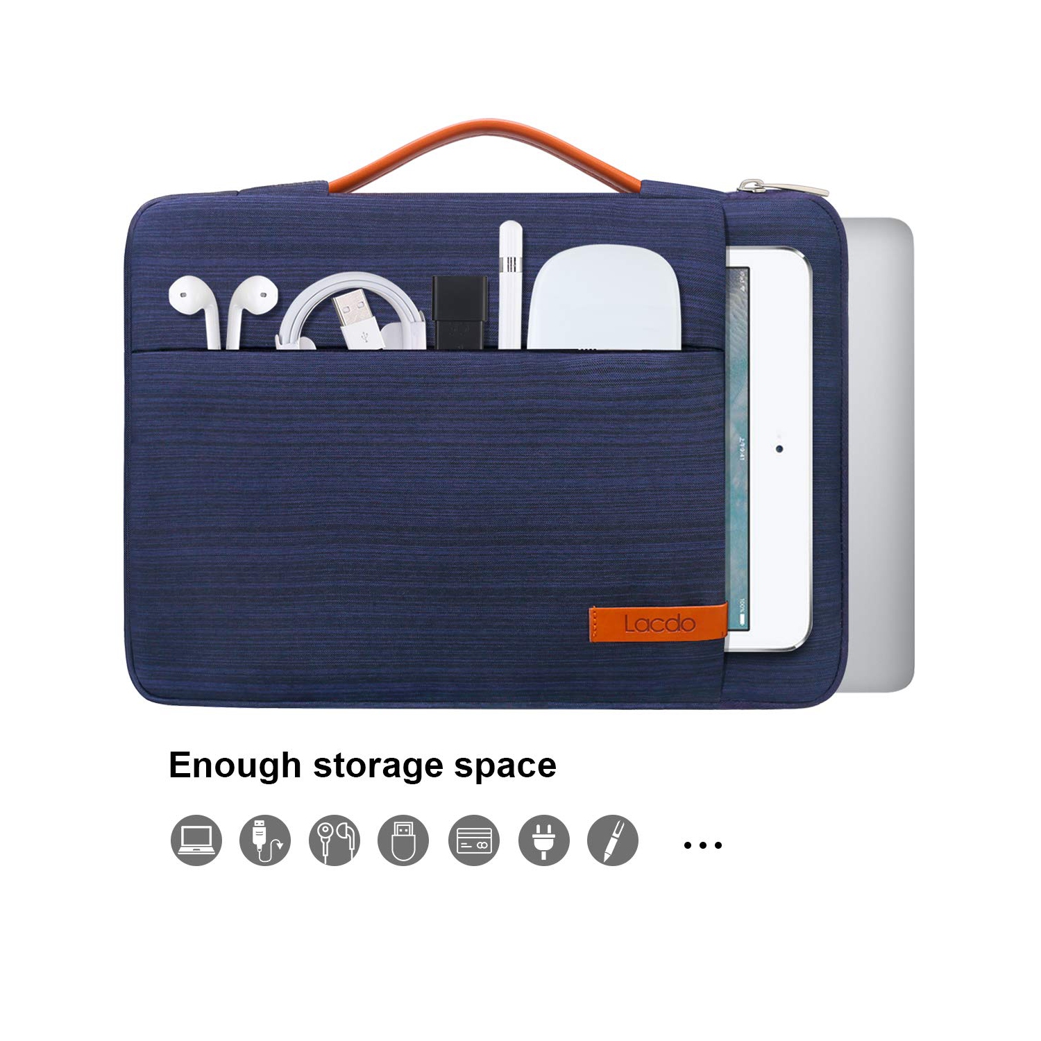 Housse étanche Pour Tablette - Housse Pour Ordinateur Portable Compatible Avec Les Ordinateurs Portables Disponibles De 11 à 15 Pouces - Housse Pour Ordinateur Portable Compatible Avec A2015, Sac En N - 7