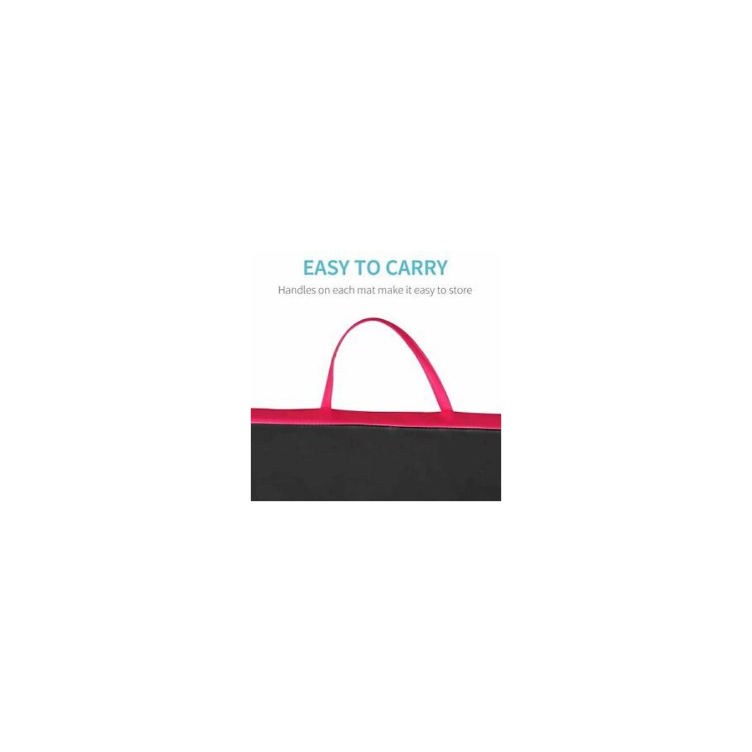 4'x10'x2" PU Leather Gymnastics Tumbling Mat Arts Folding Yoga Exercise Pad