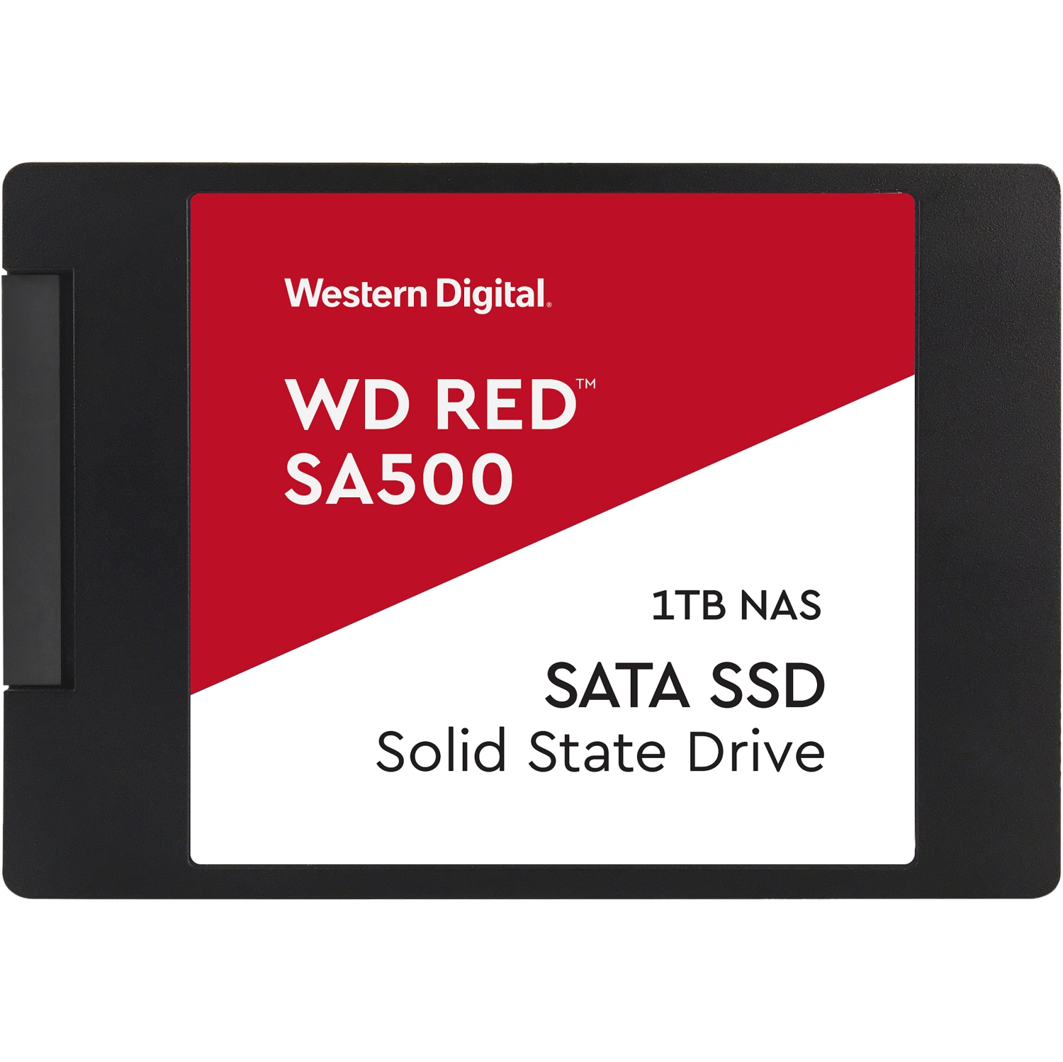 Western Digital WD Red SA500 2.5" 1TB SATA III 3D NAND Internal Solid State Drive (SSD) WDS100T1R0A