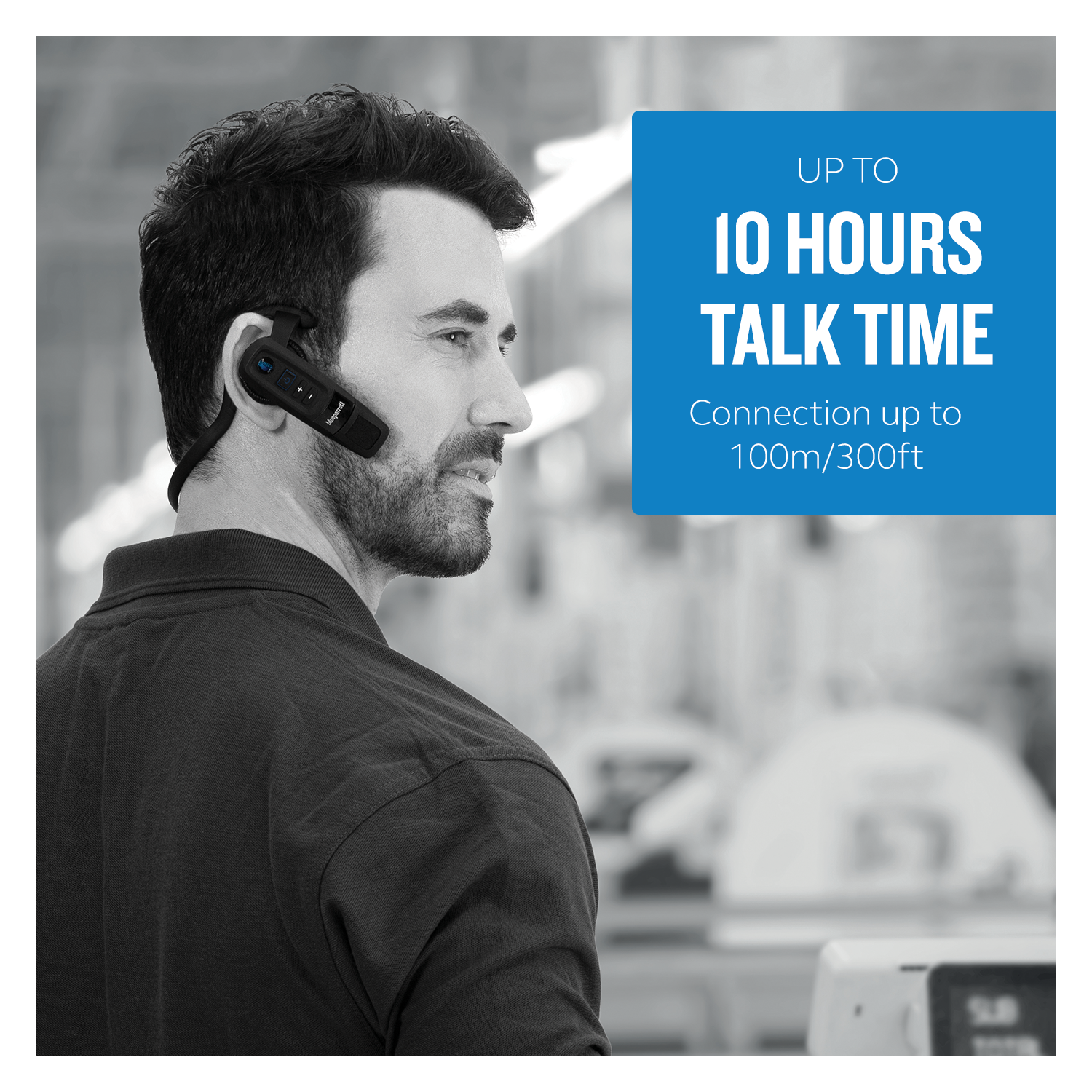 BlueParrott C300-XT Noise Canceling Bluetooth Trucker Headset