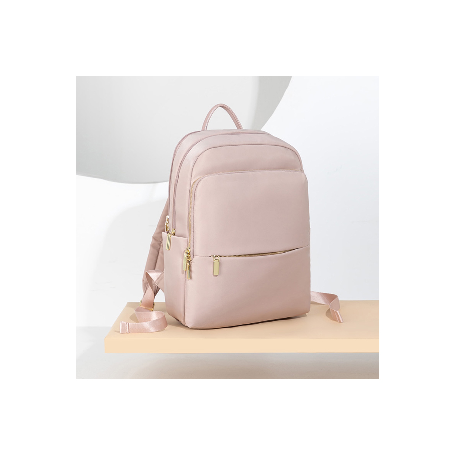 navor Backpack for Girls/Women Waterproof Daypack Casual Laptop Bag Convertible Business/Travel Backpack/Handbag -Gray Goose