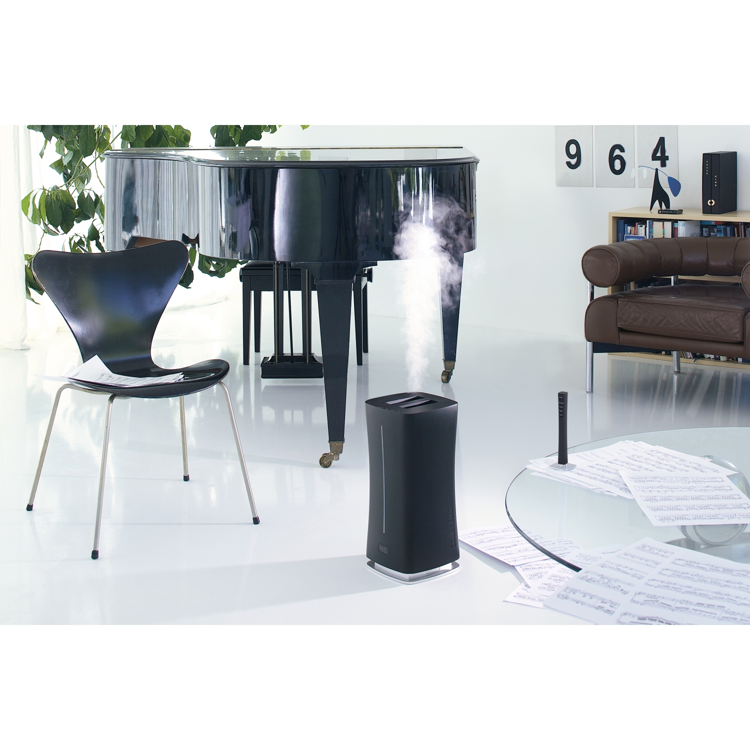 Stadler Form EVA - Humidificateur Ultrasonique WiFi Noir