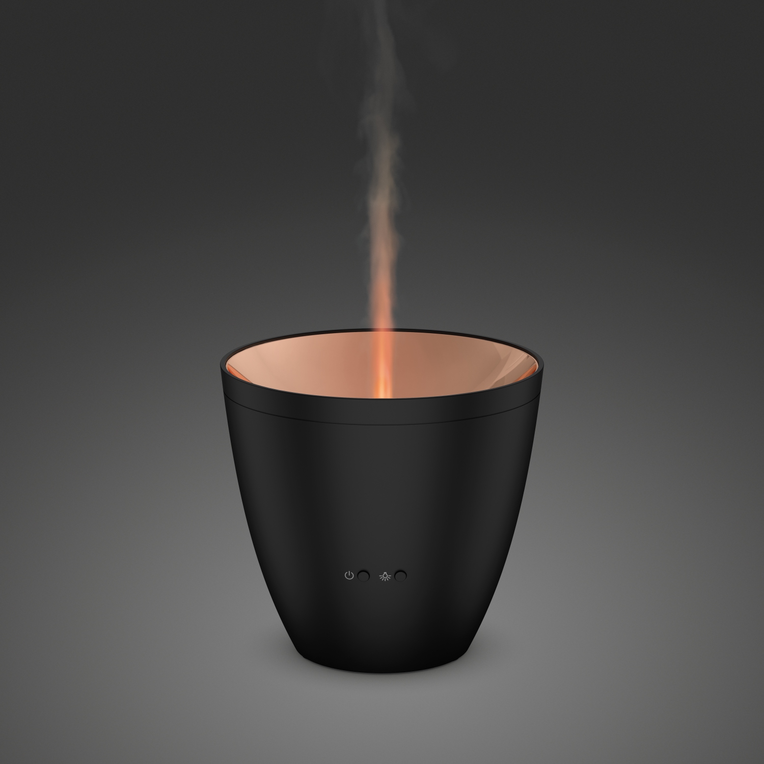 Stadler Form ZOE - THE GLOWING AROMA DIFFUSER Black