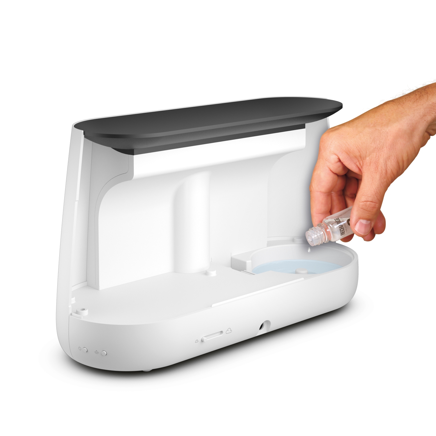 Stadler Form BEN Ultrasonic Humidifier White with Flame Effect