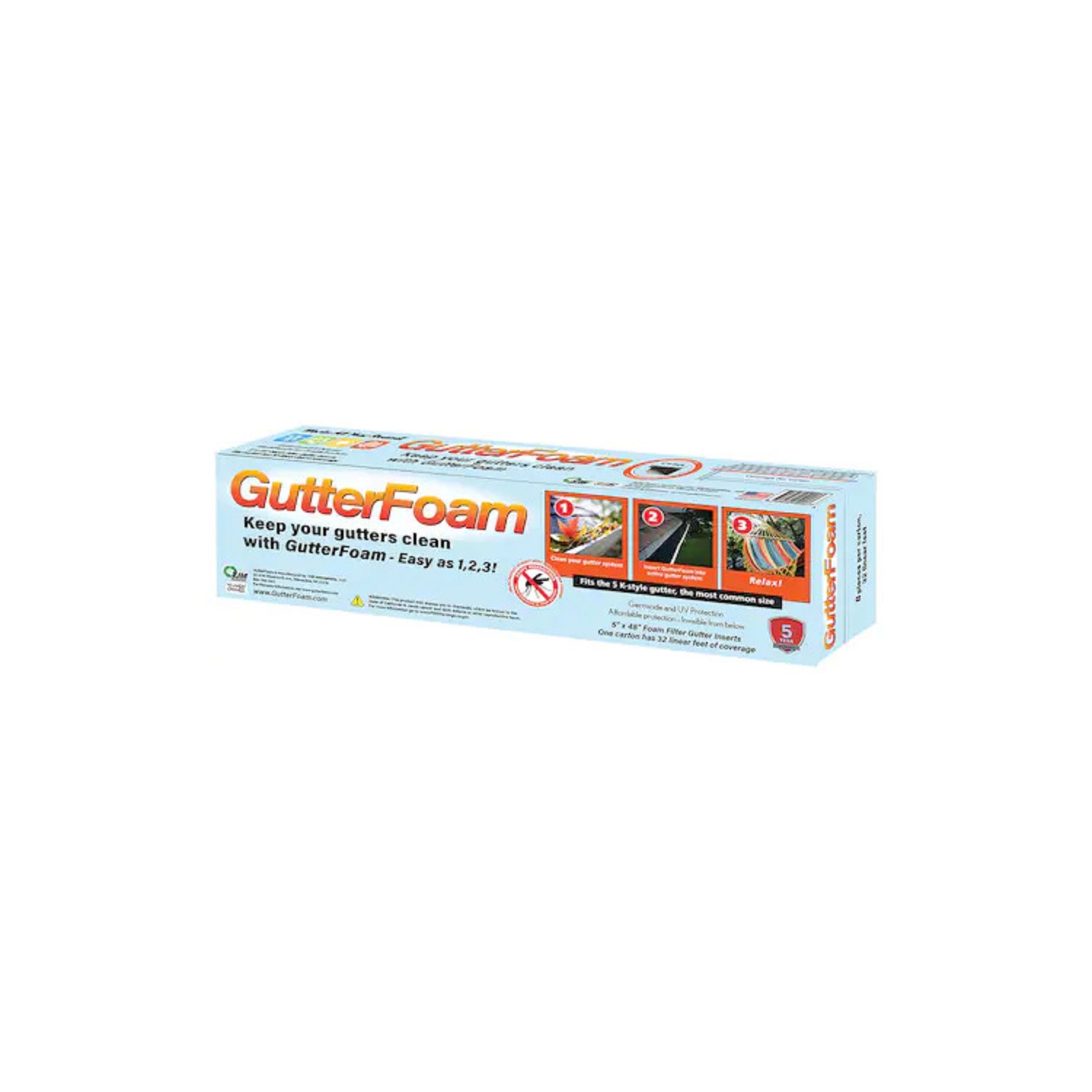 Gutter Foam Gutter Filter 8pk