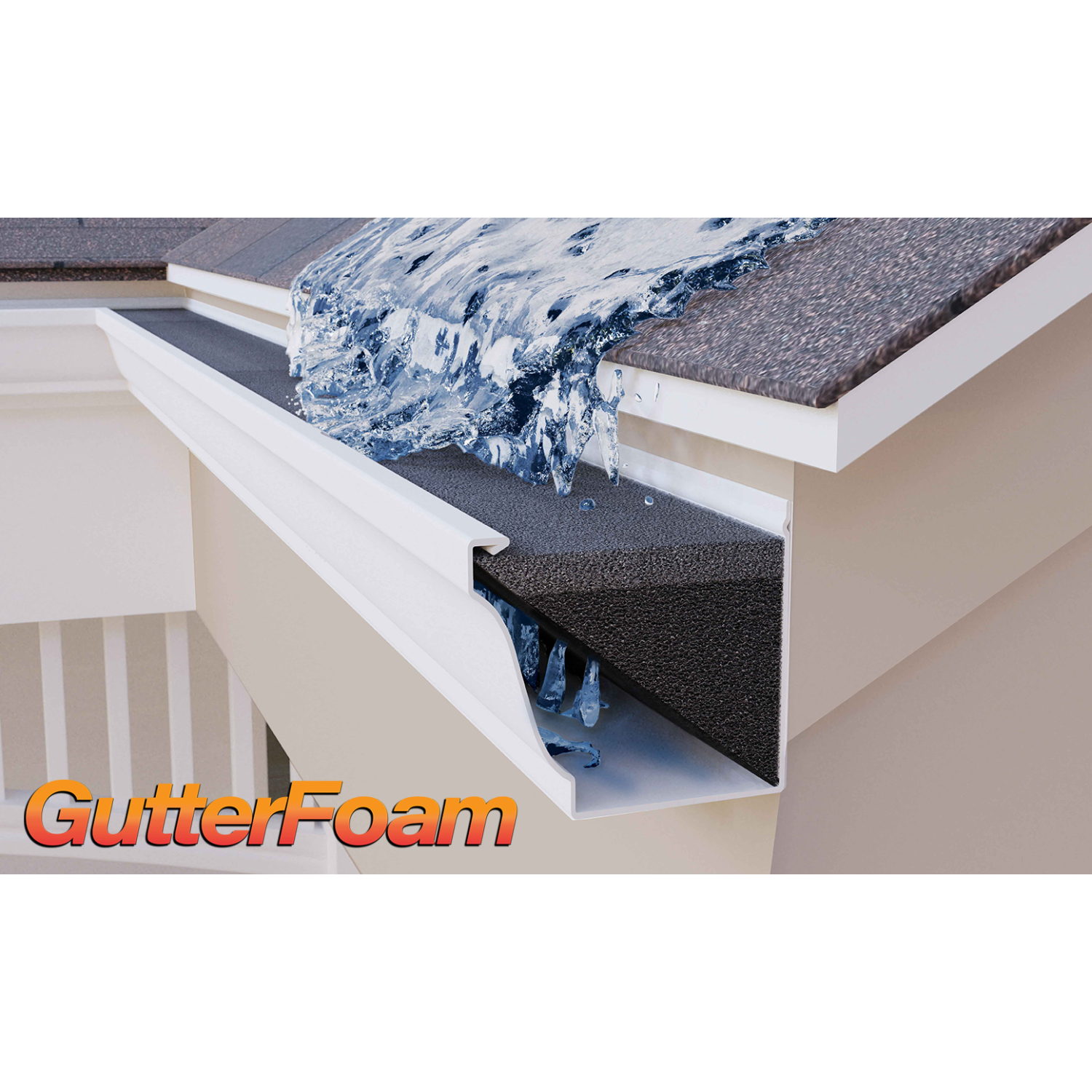 Gutter Foam Gutter Filter 8pk