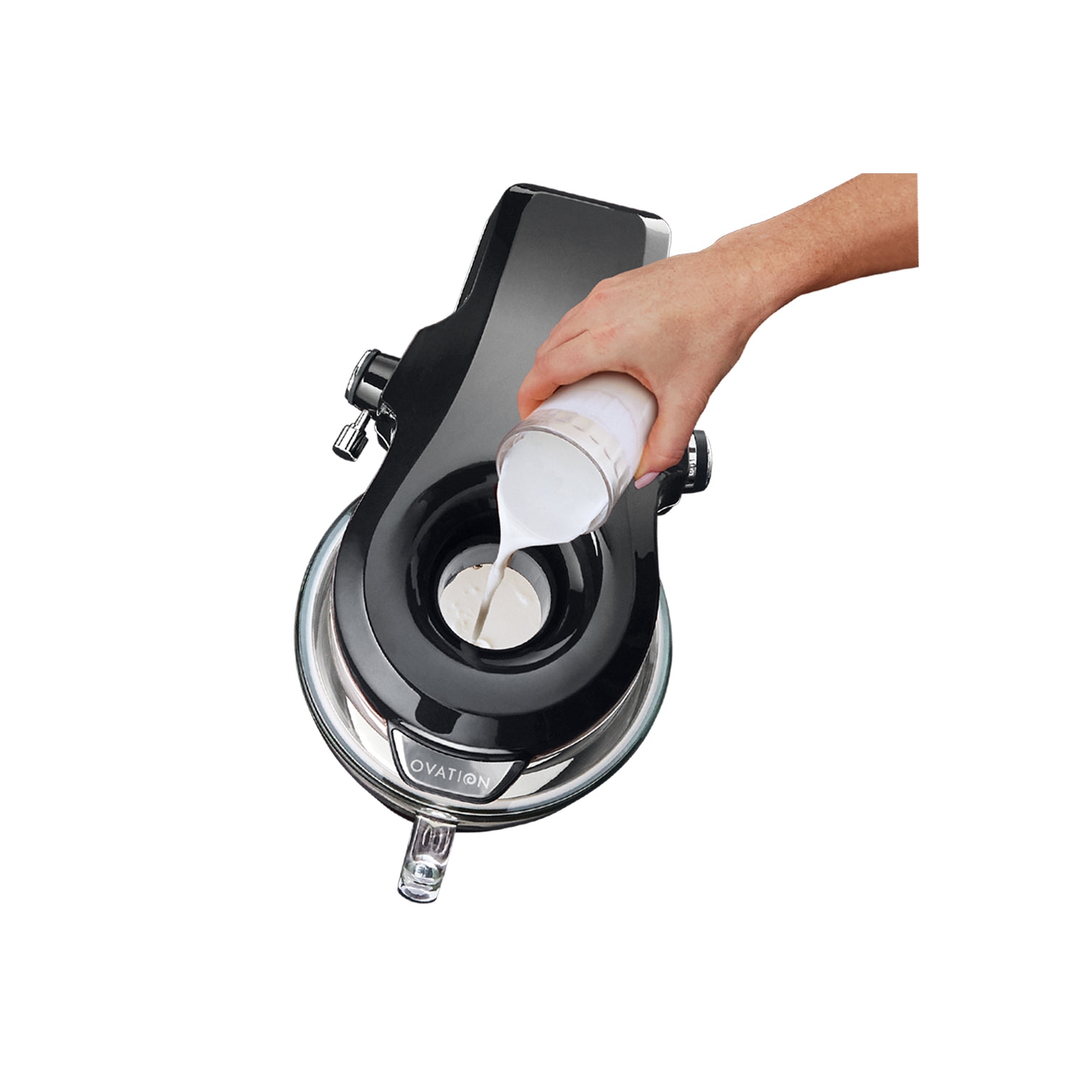 Batteur sur socle Elite Ovation de Kenmore avec couvercle pour 5 pintes, 500 W, gris