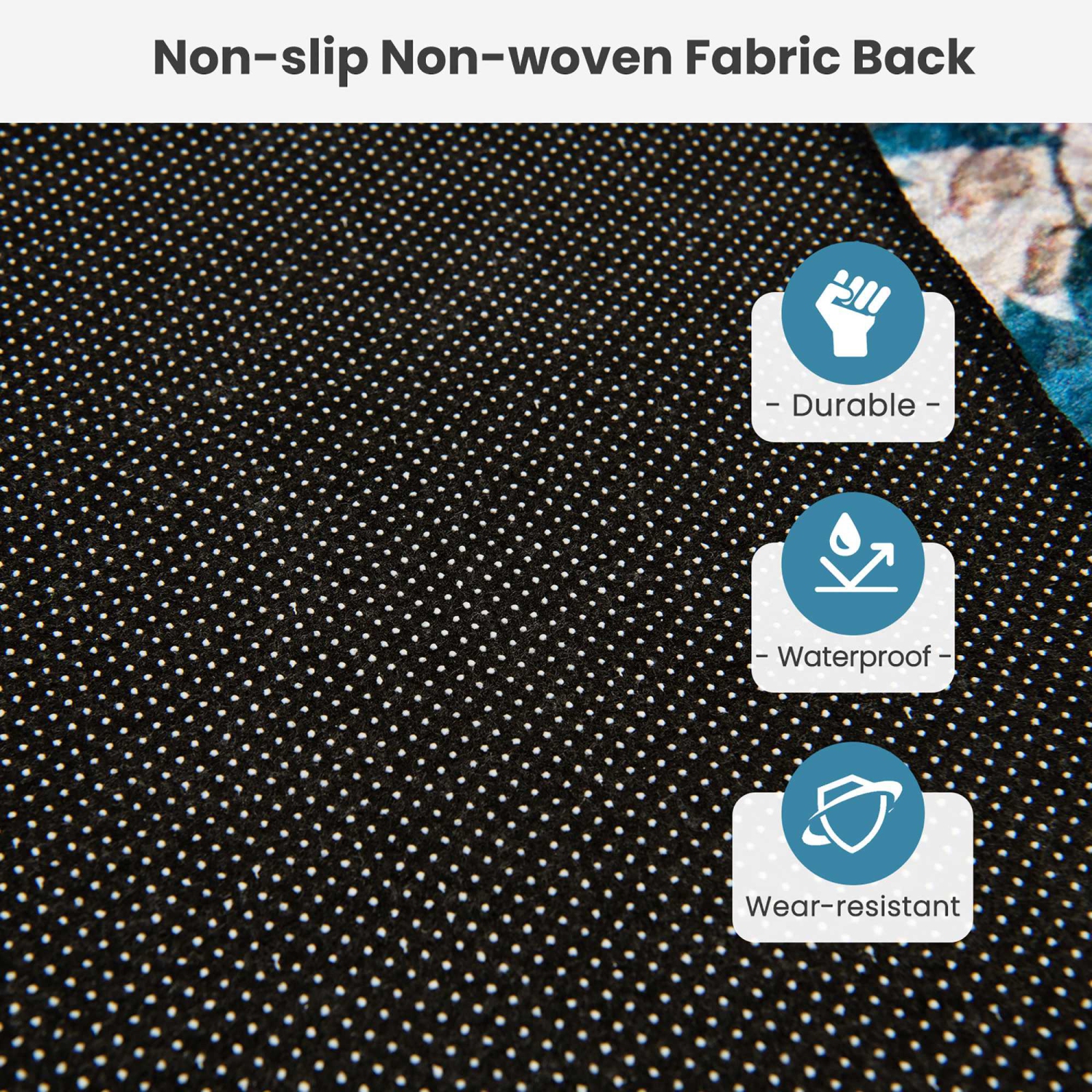 Costway Area Rug 5'4" x 7'7" Non-Shedding Anti-slip Carpet Vintage Living Room Bedroom