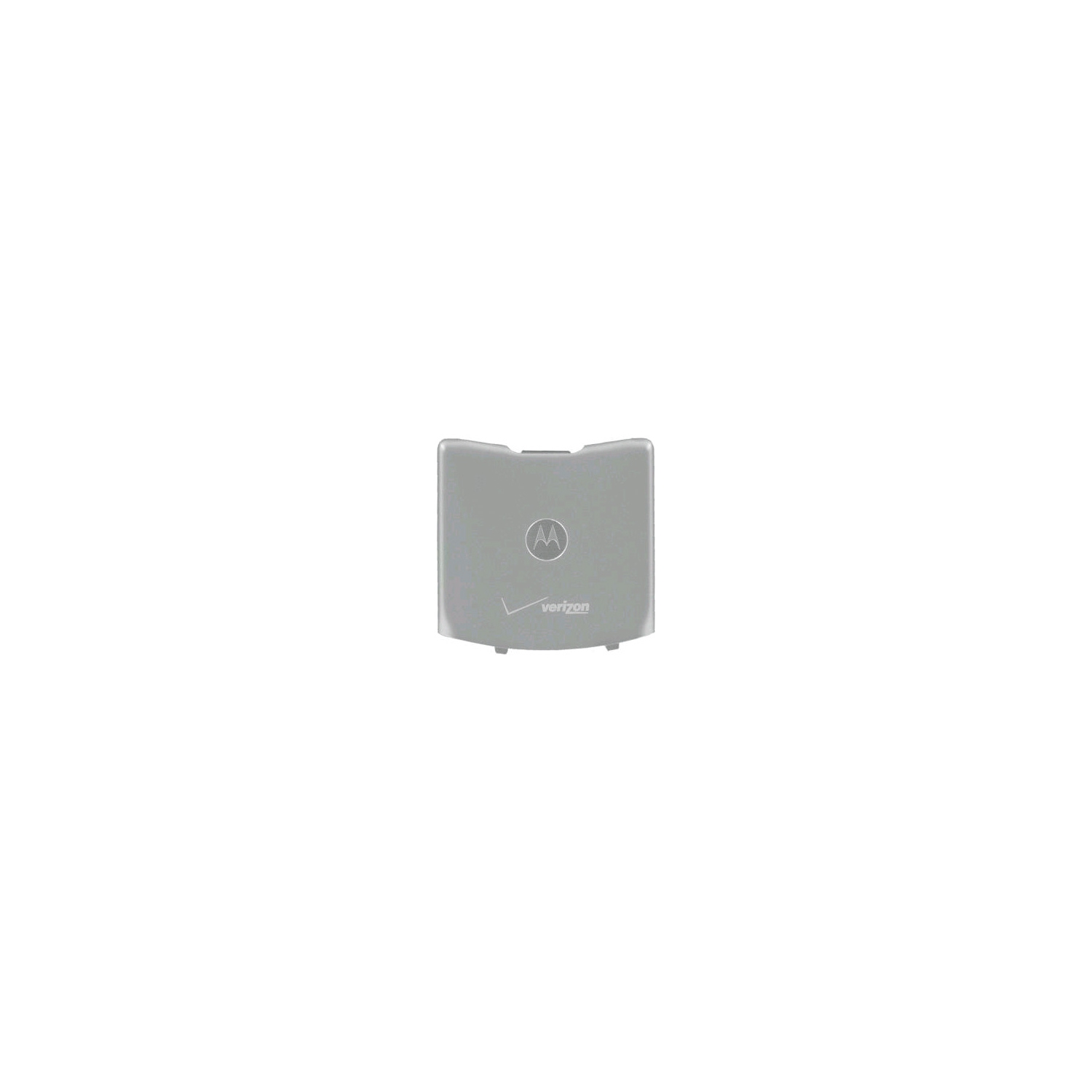 OEM Motorola RAZR V3m Standard Battery Door / Cover - Silver (Bulk Packaging)