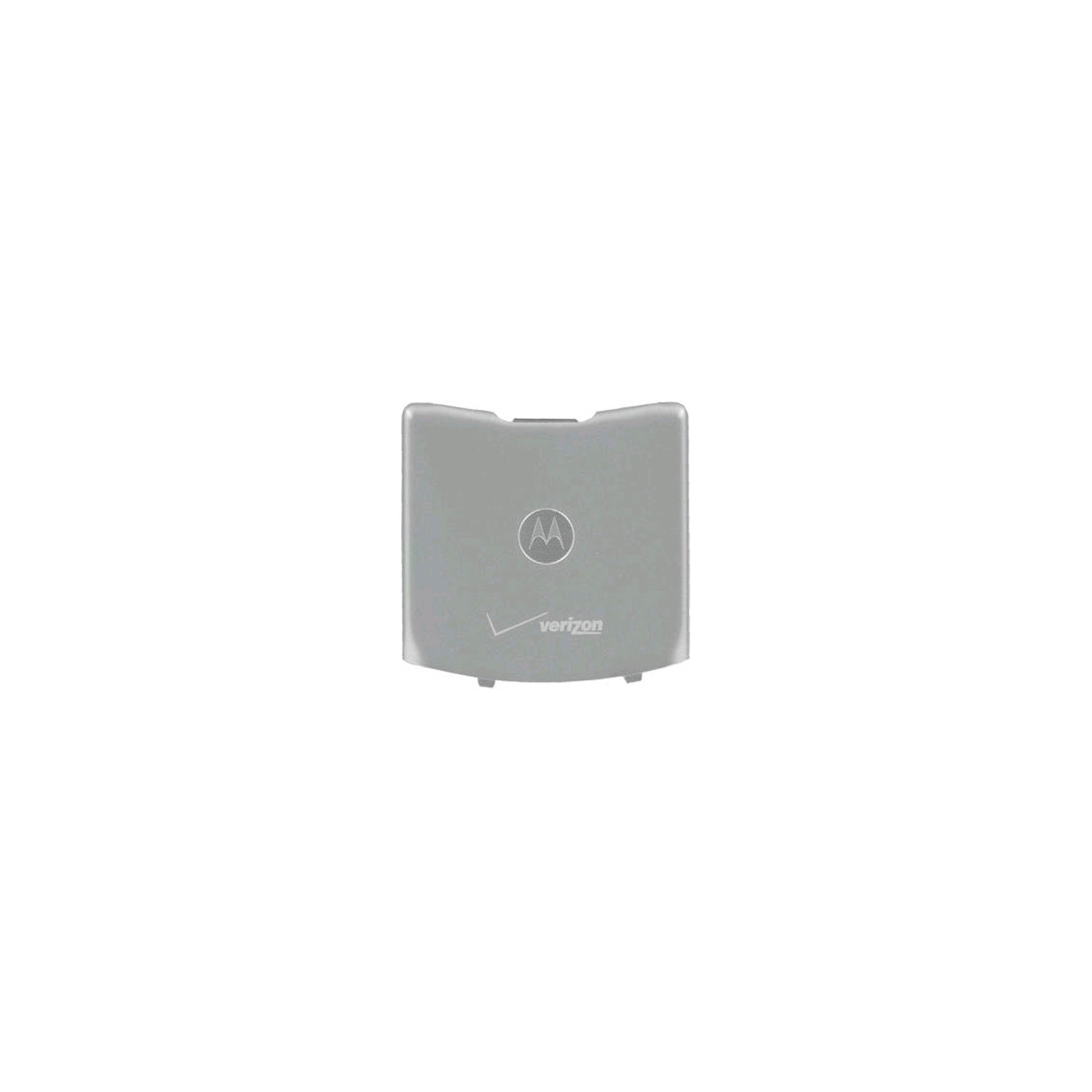 OEM Motorola RAZR V3m Standard Battery Door Cover - Silver (Bulk Packaging)