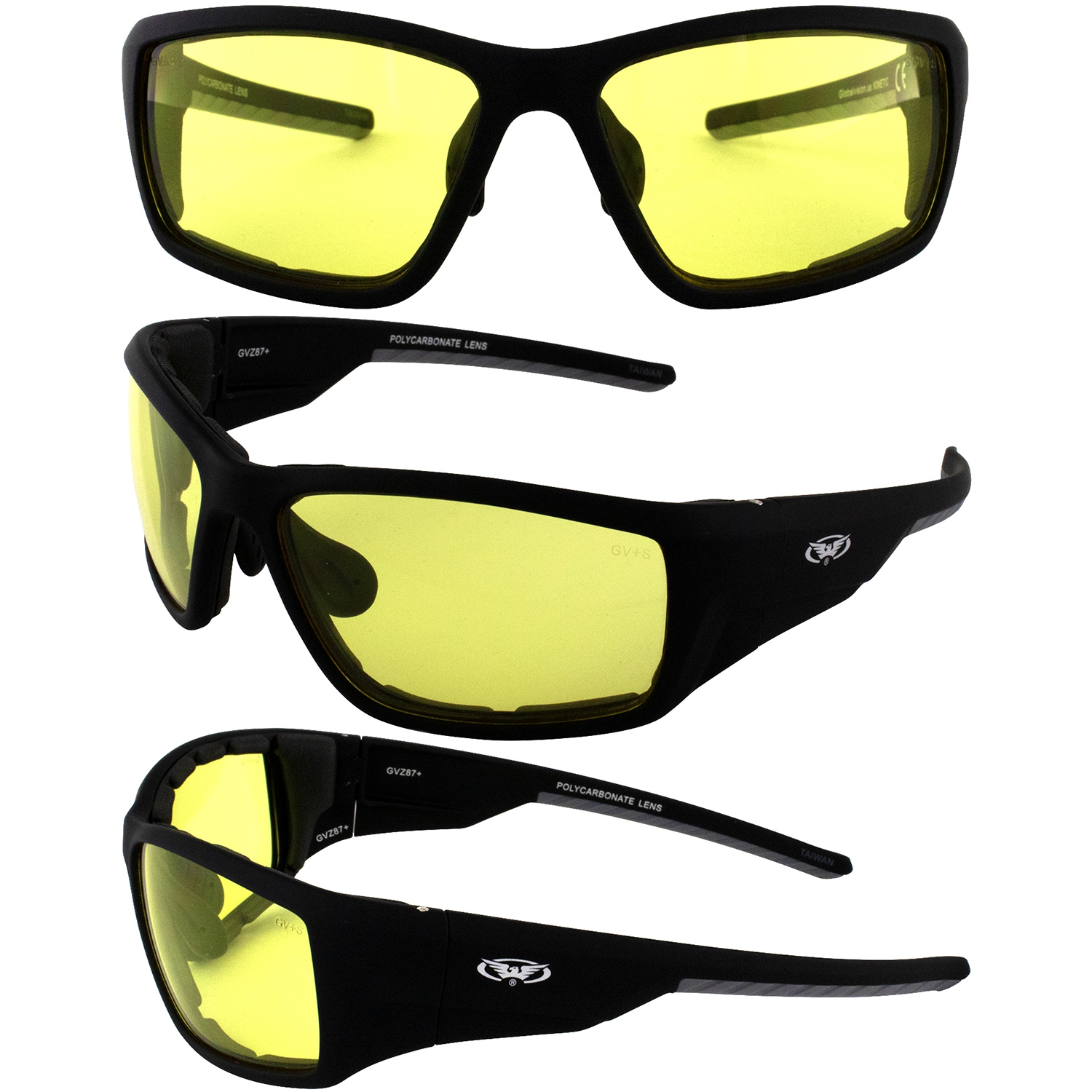 Global Vision Kinetic Motorcycle Safety Sunglasses