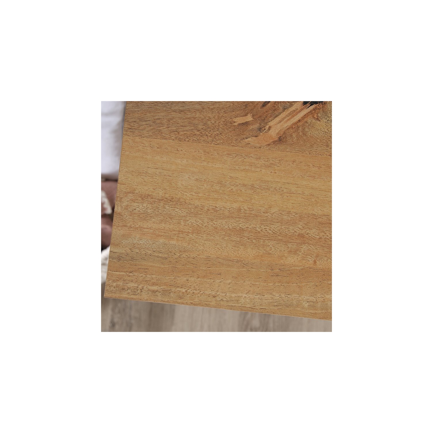 4 Piece Bedroom Set with Dresser Chest and 2 Nightstands in Sindoori Mango