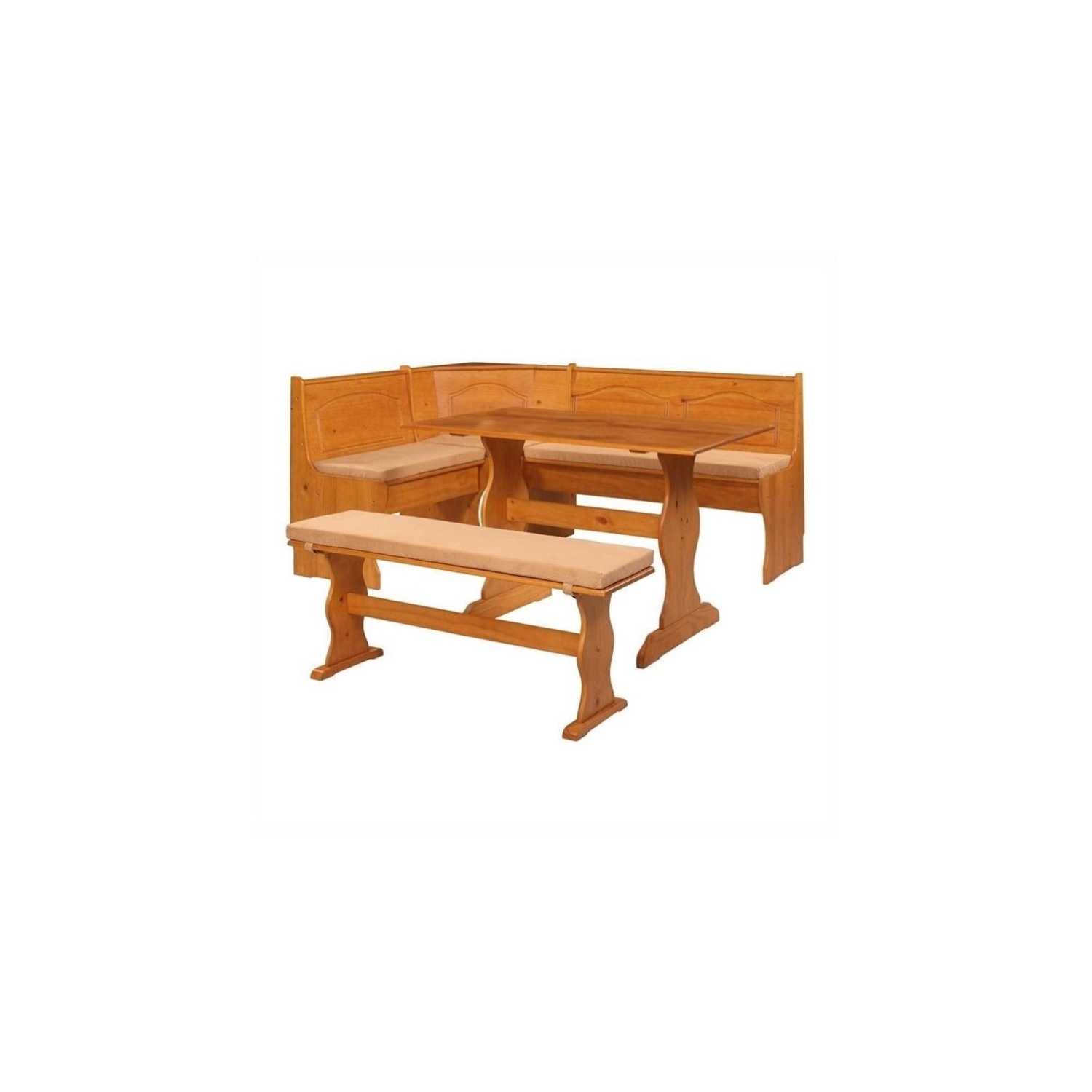 Ensemble de coussins en microfibre beige de la collection Hawthorne