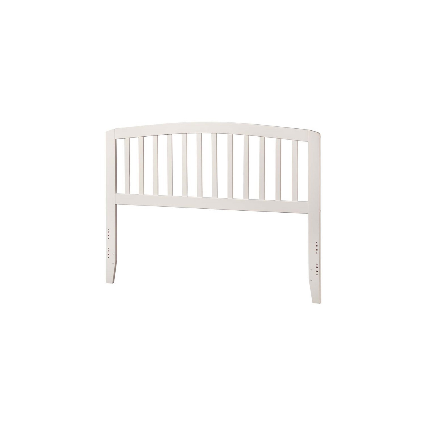 Leo & Lacey Queen Spindle Headboard in White