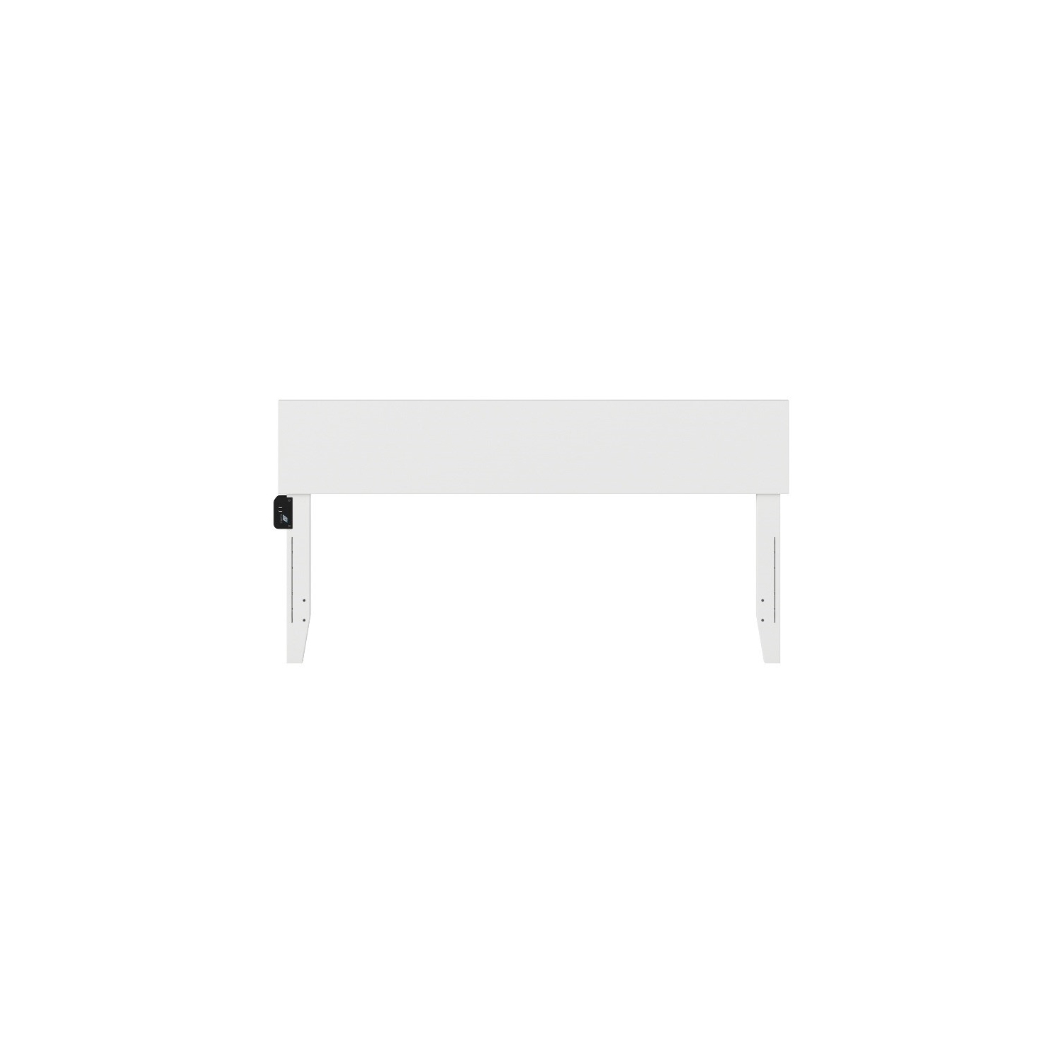 Leo & Lacey Queen Panel Headboard in White