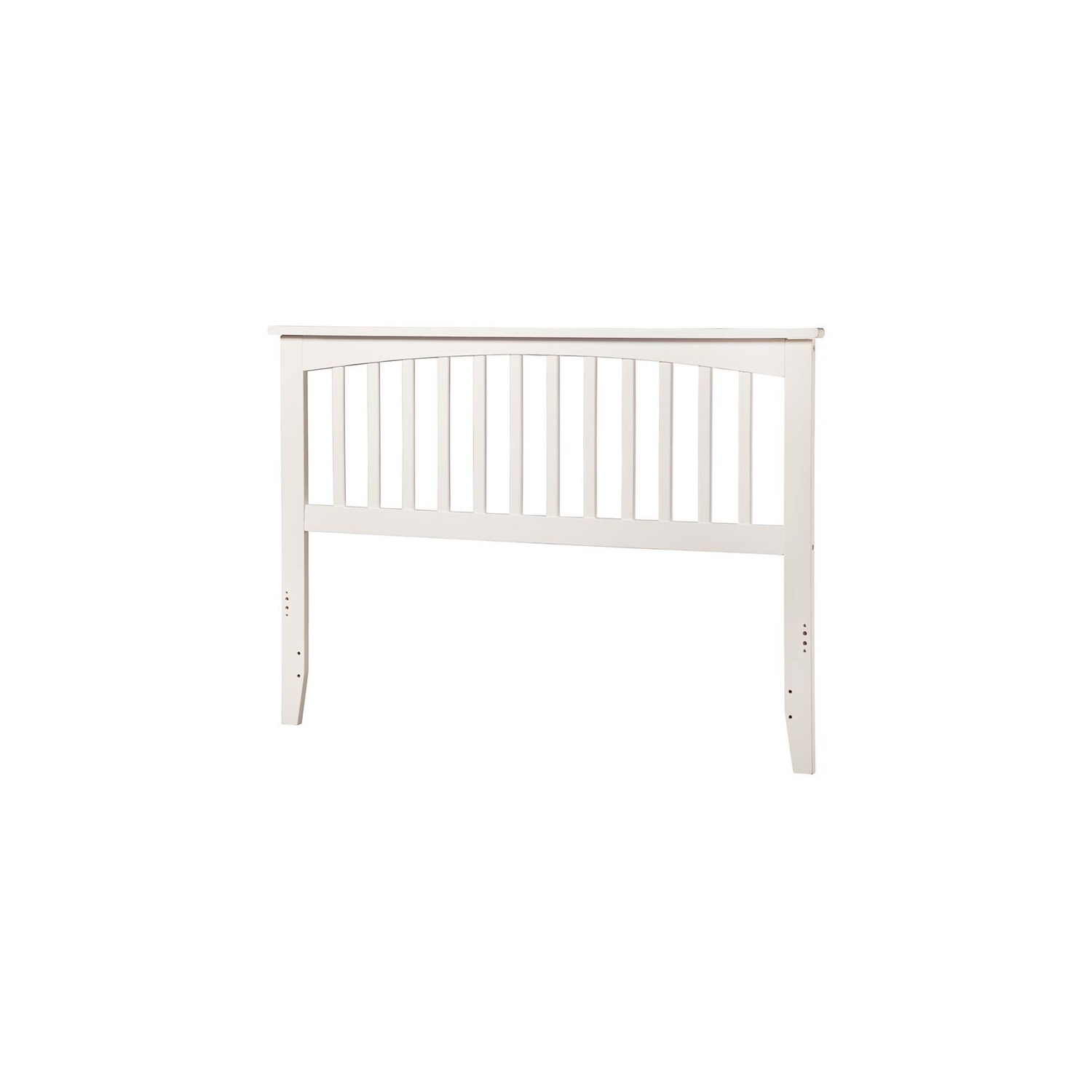 Leo & Lacey Full Spindle Headboard in White