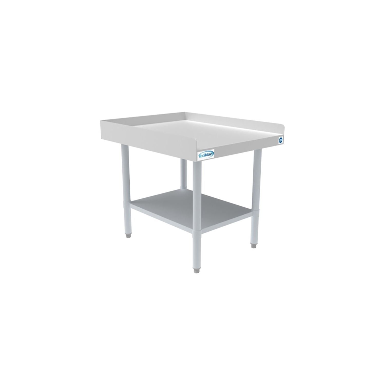 Koolmore 30x24 Heavy Duty 16-Gauge Stainless Steel Equipment Stand in Silver