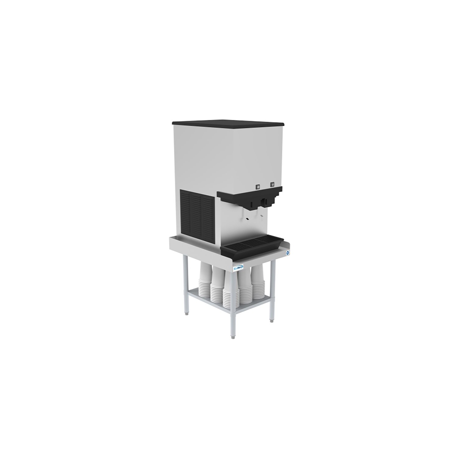 Koolmore 30x24 Heavy Duty 16-Gauge Stainless Steel Equipment Stand in Silver