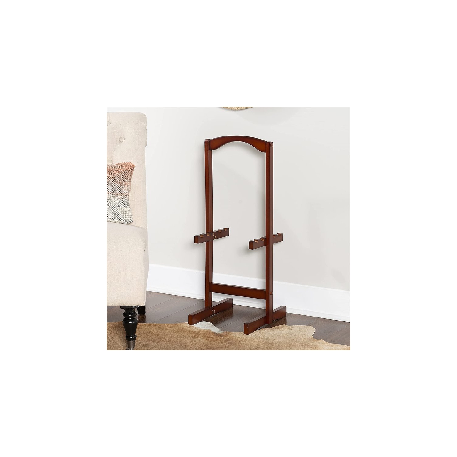 Ensemble transitionnel de meubles en faux marbre en bois Riverbay Furniture brun