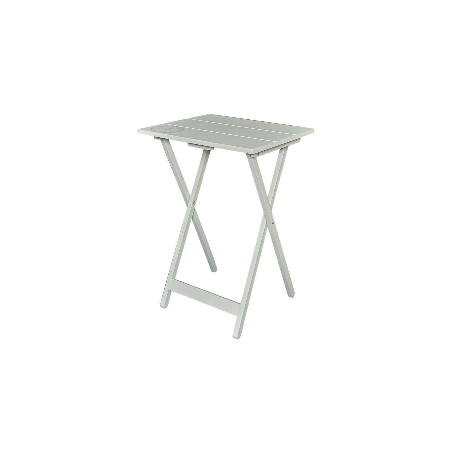 Ensemble de 5 tables-plateaux en bois Riverbay Furniture en gris