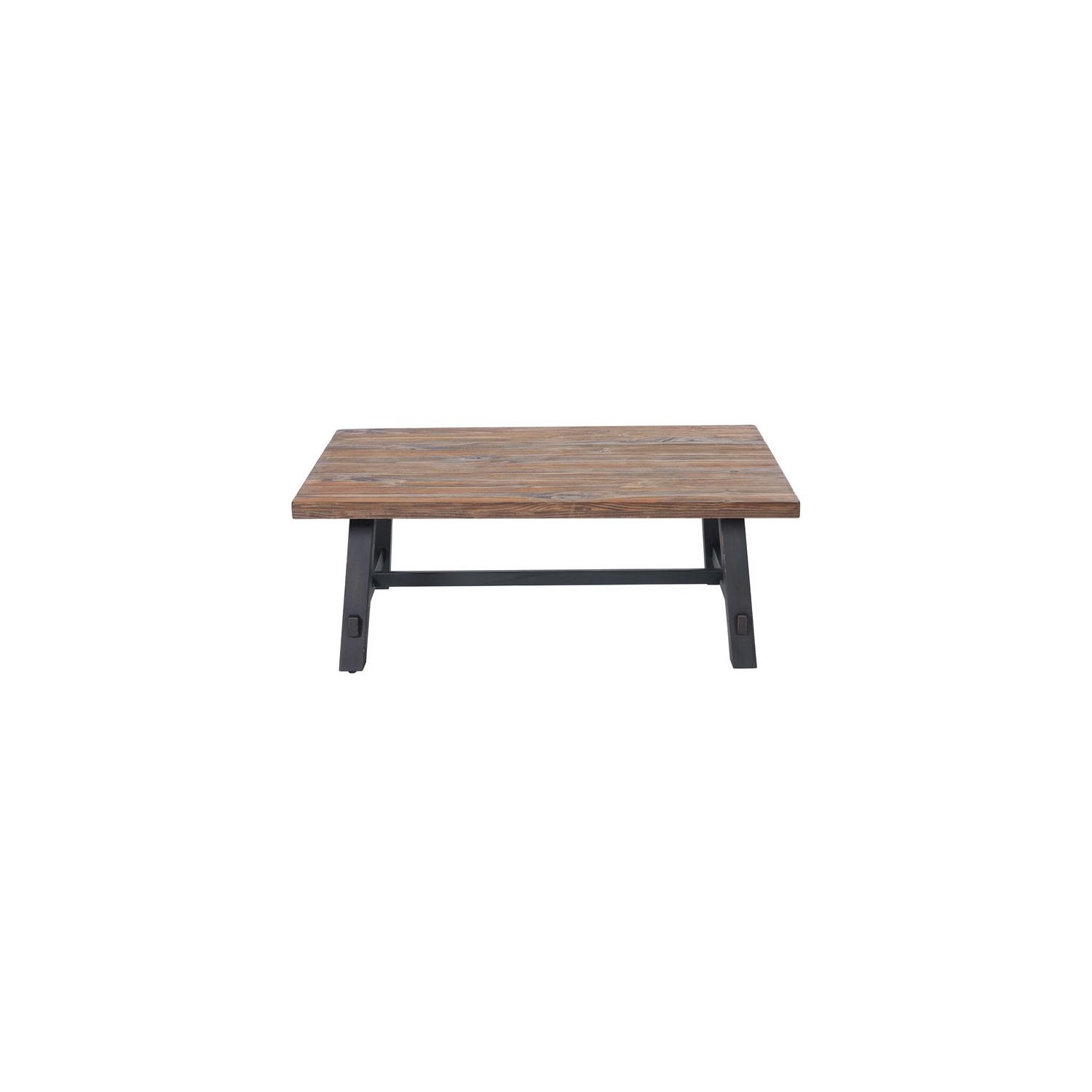 Adam 48"L Natural Solid Wood Coffee Table