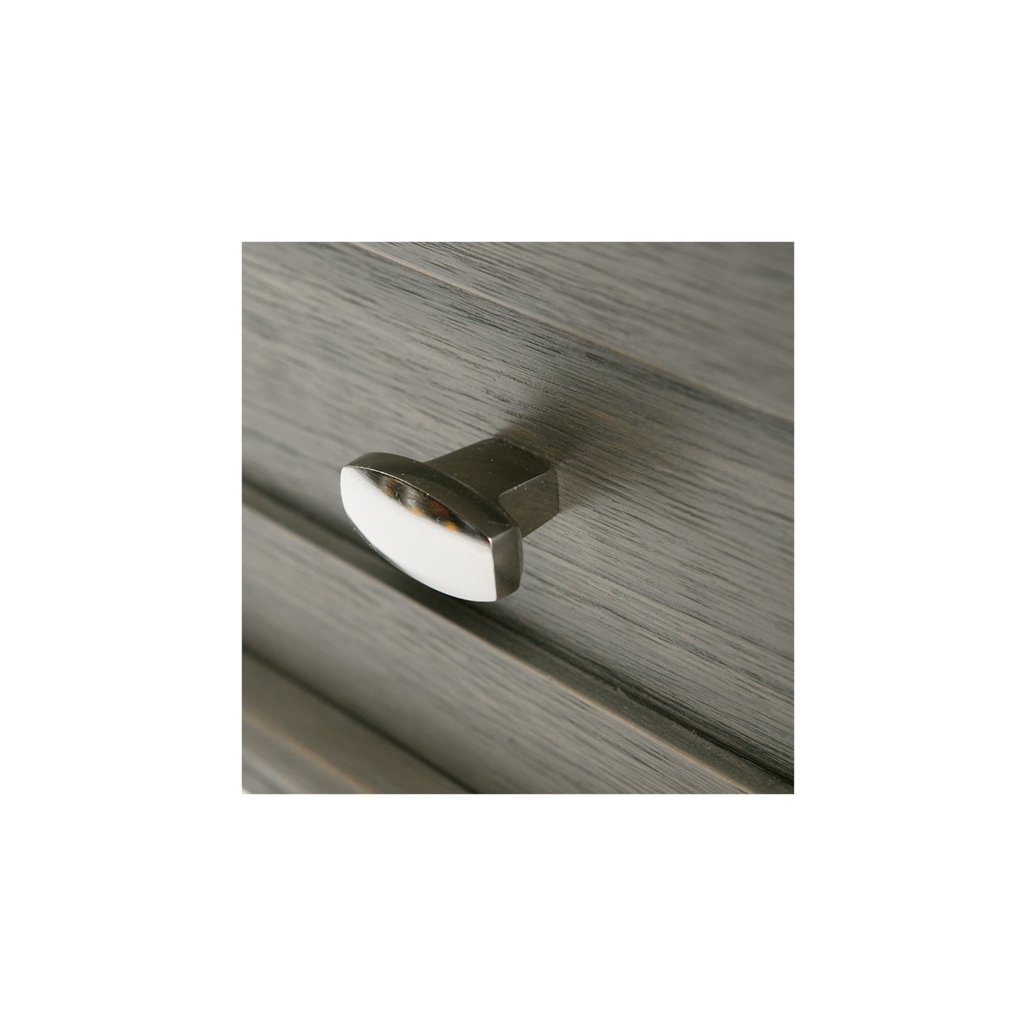 Atlin Designs End Table in Farmhouse Gray