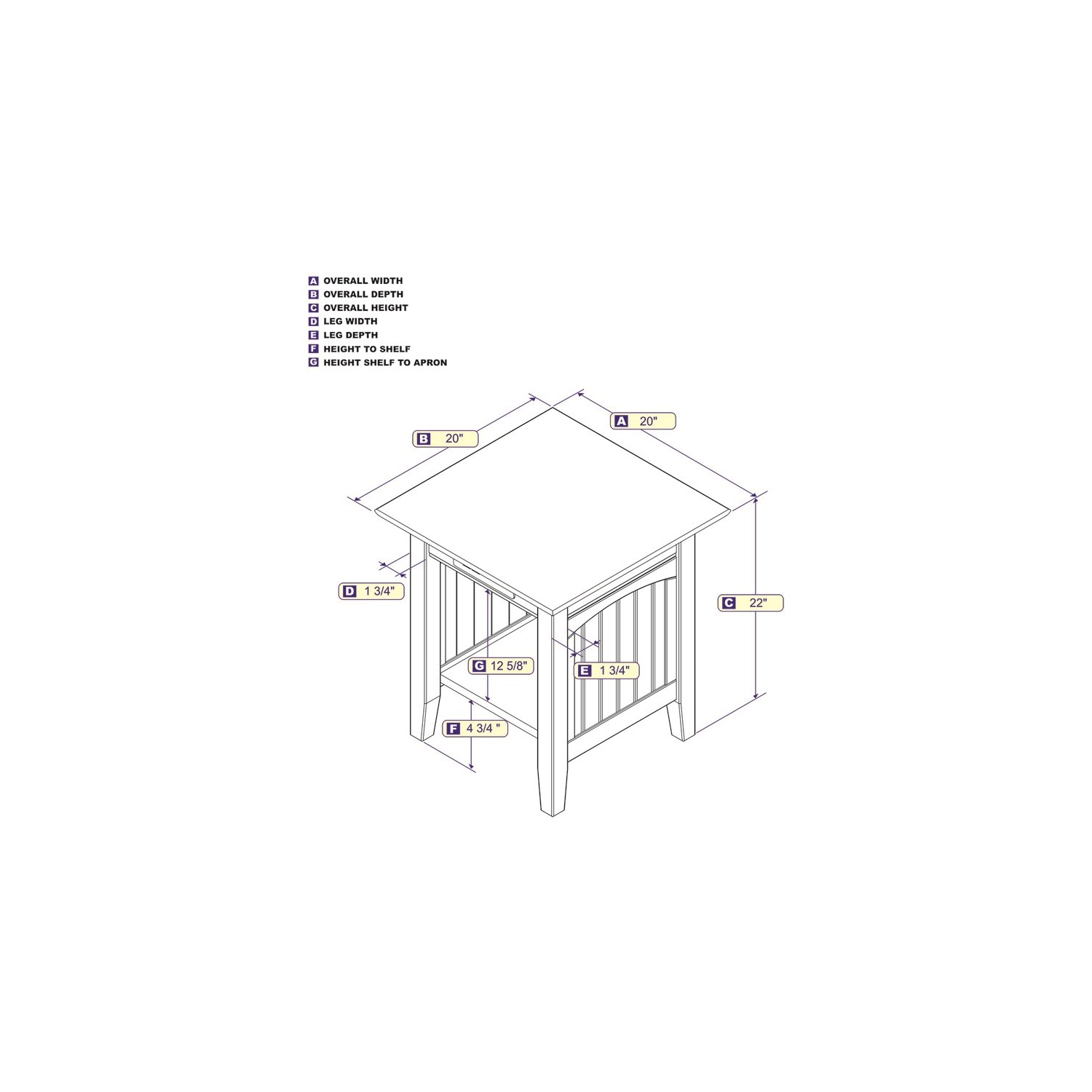 Leo & Lacey End Table with Charger in Grey