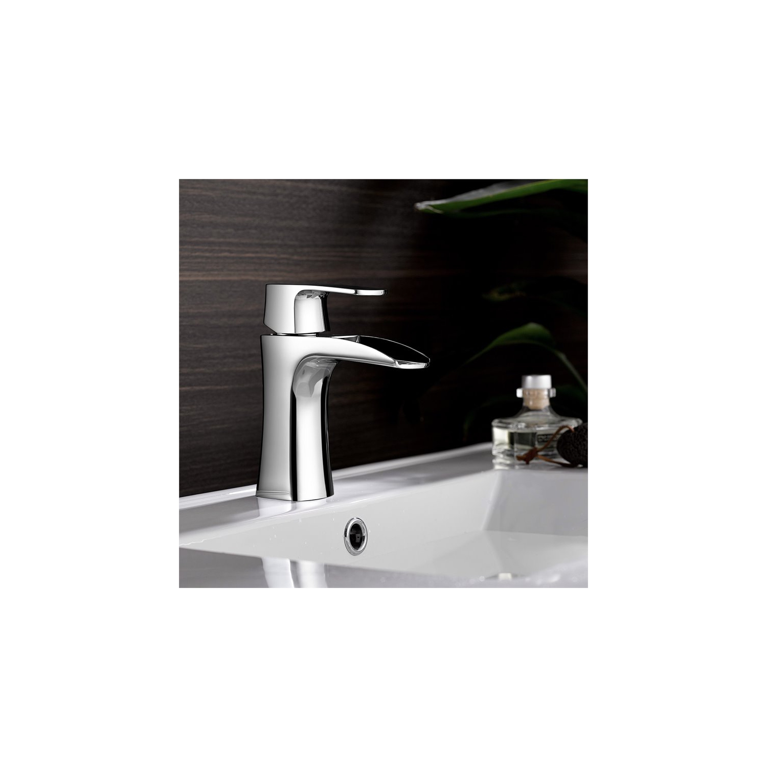 Vinnova Alessandra Single Lever Vessel Bathroom Faucet in Chrome