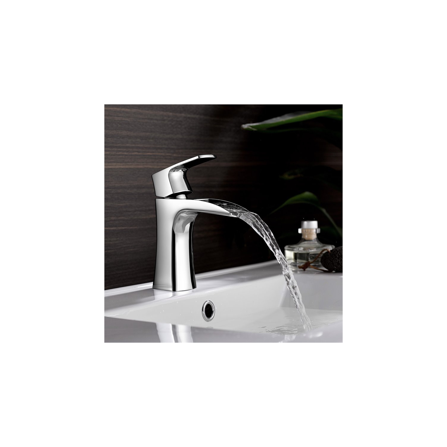 Vinnova Alessandra Single Lever Vessel Bathroom Faucet in Chrome