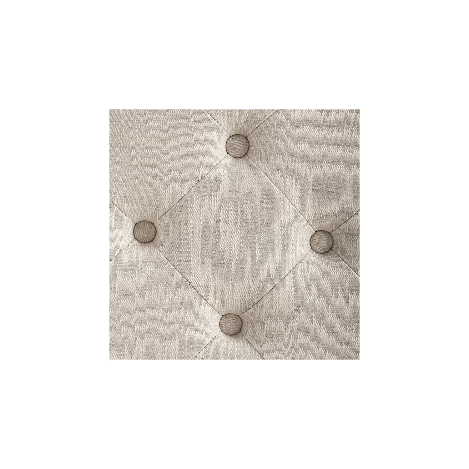 Riverbay Furniture Square Ottoman in Natural