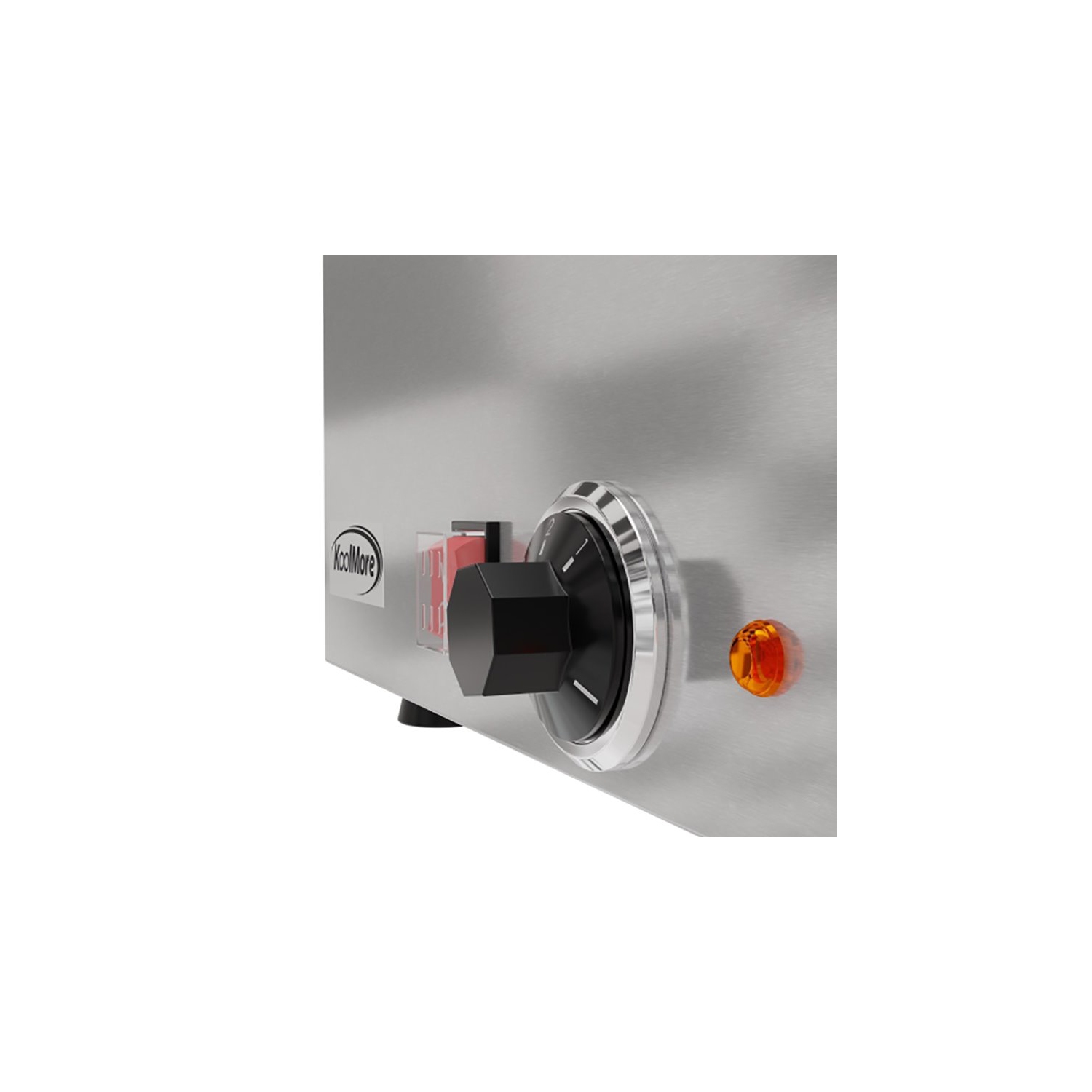 Koolmore CFW-4 Bain Marie Countertop Stainless Steel Food Warmer in Silver