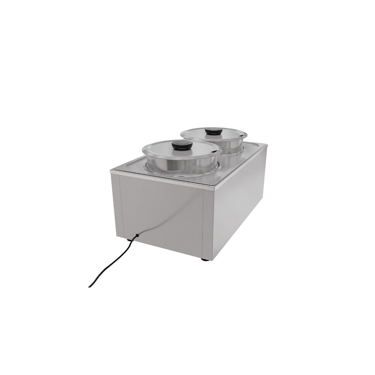 Koolmore CFW-4T Bain Marie Countertop Stainless Steel Food Warmer in Silver