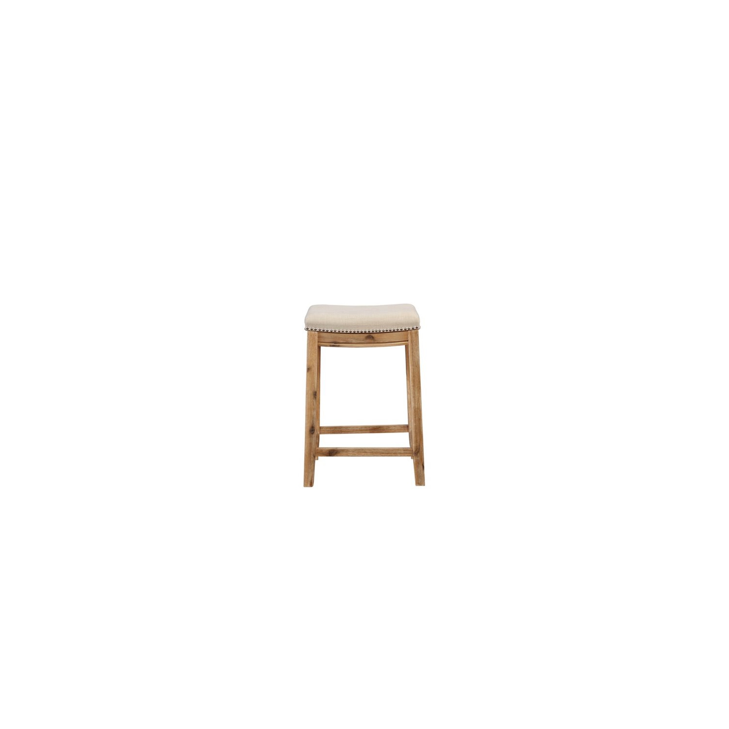 Riverbay Furniture Counter Stool in Rustic Brown