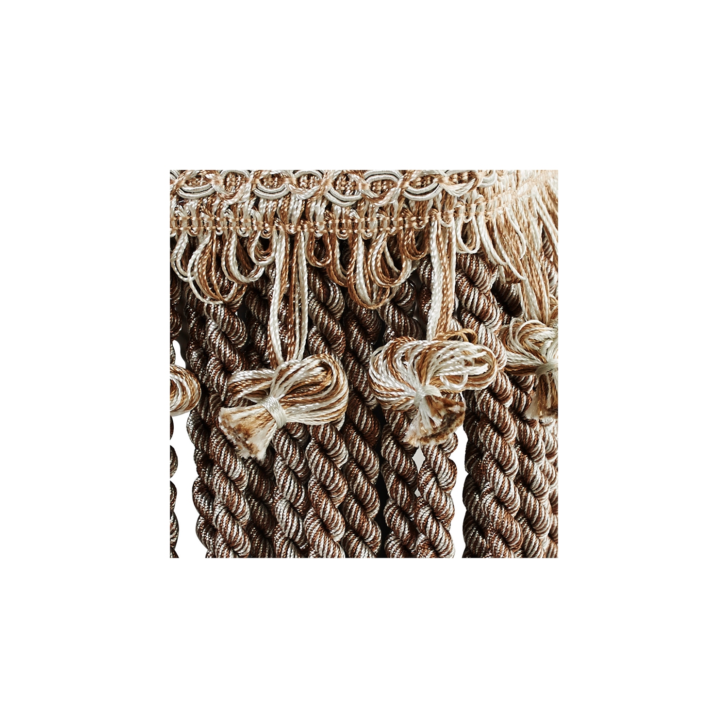 Fiona Traditional Decorative Footstool Teal Tan Polyester