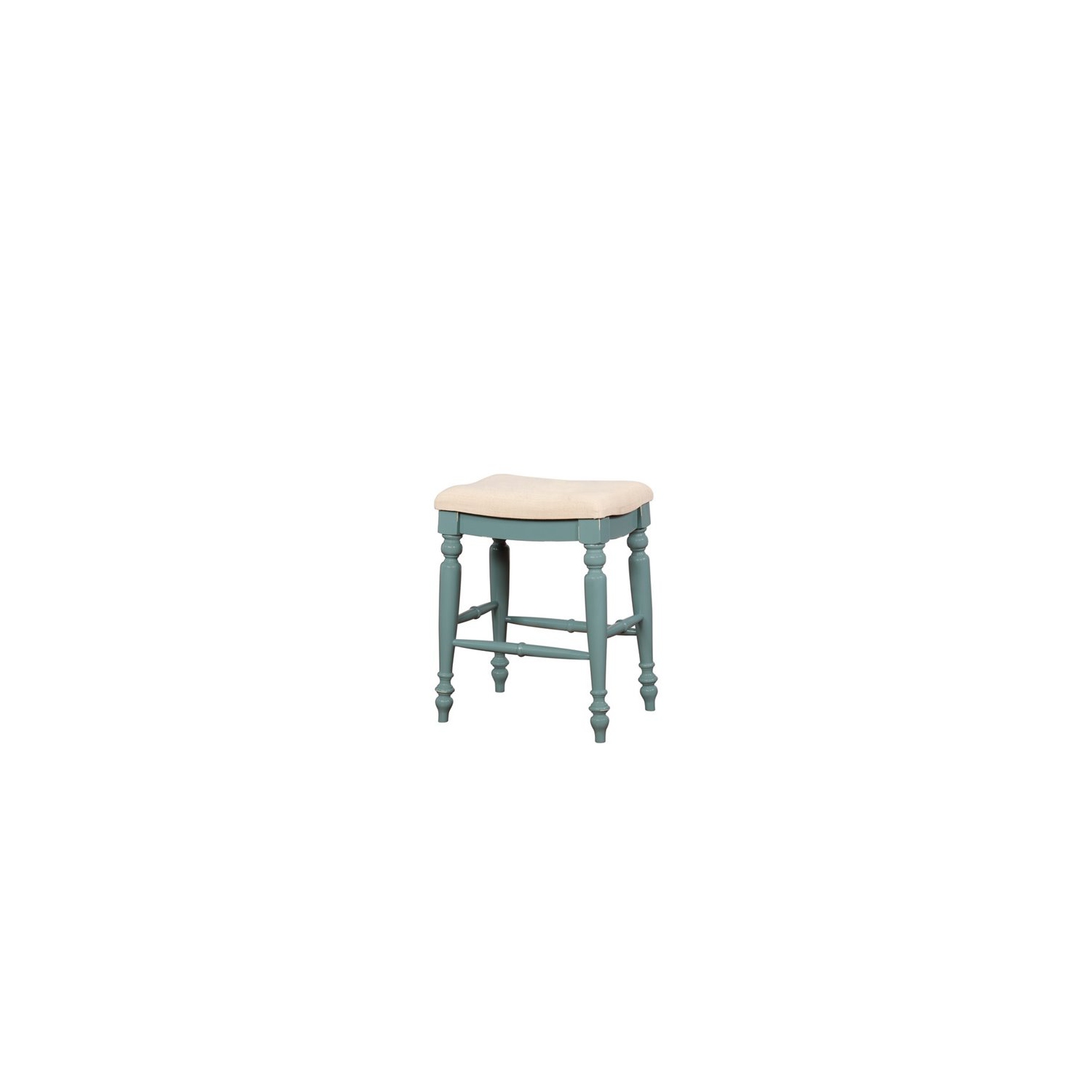 Tabouret de comptoir sans dossier de 25 po Riverbay Furniture bleu