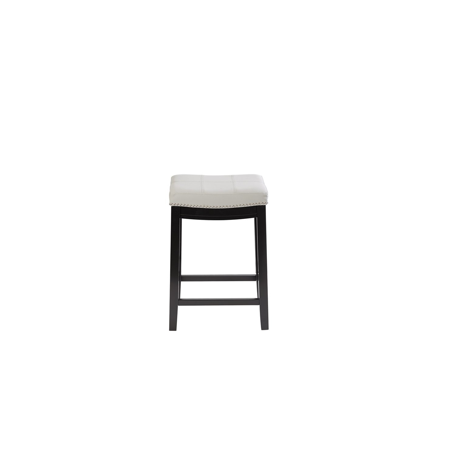 Tabouret de comptoir de 26 po Riverbay Furniture gris et noir